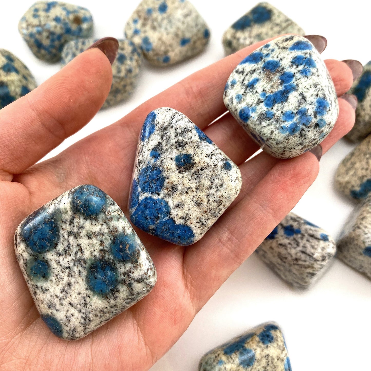 K2 Jasper tumbled stone, k2 jasper, tumbled stones, crystal tumble, pocket stone, k2 jasper crystal