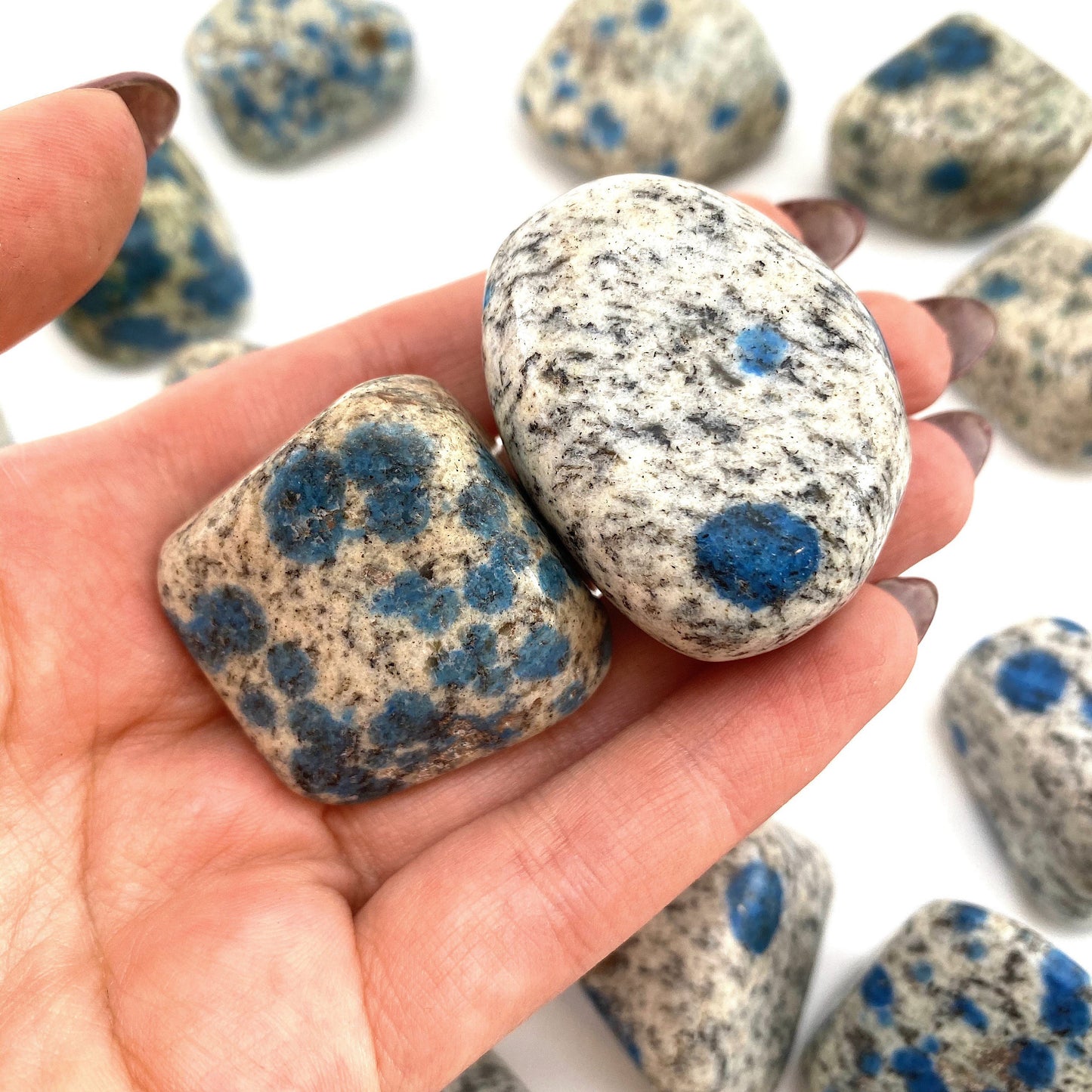 K2 Jasper tumbled stone, k2 jasper, tumbled stones, crystal tumble, pocket stone, k2 jasper crystal