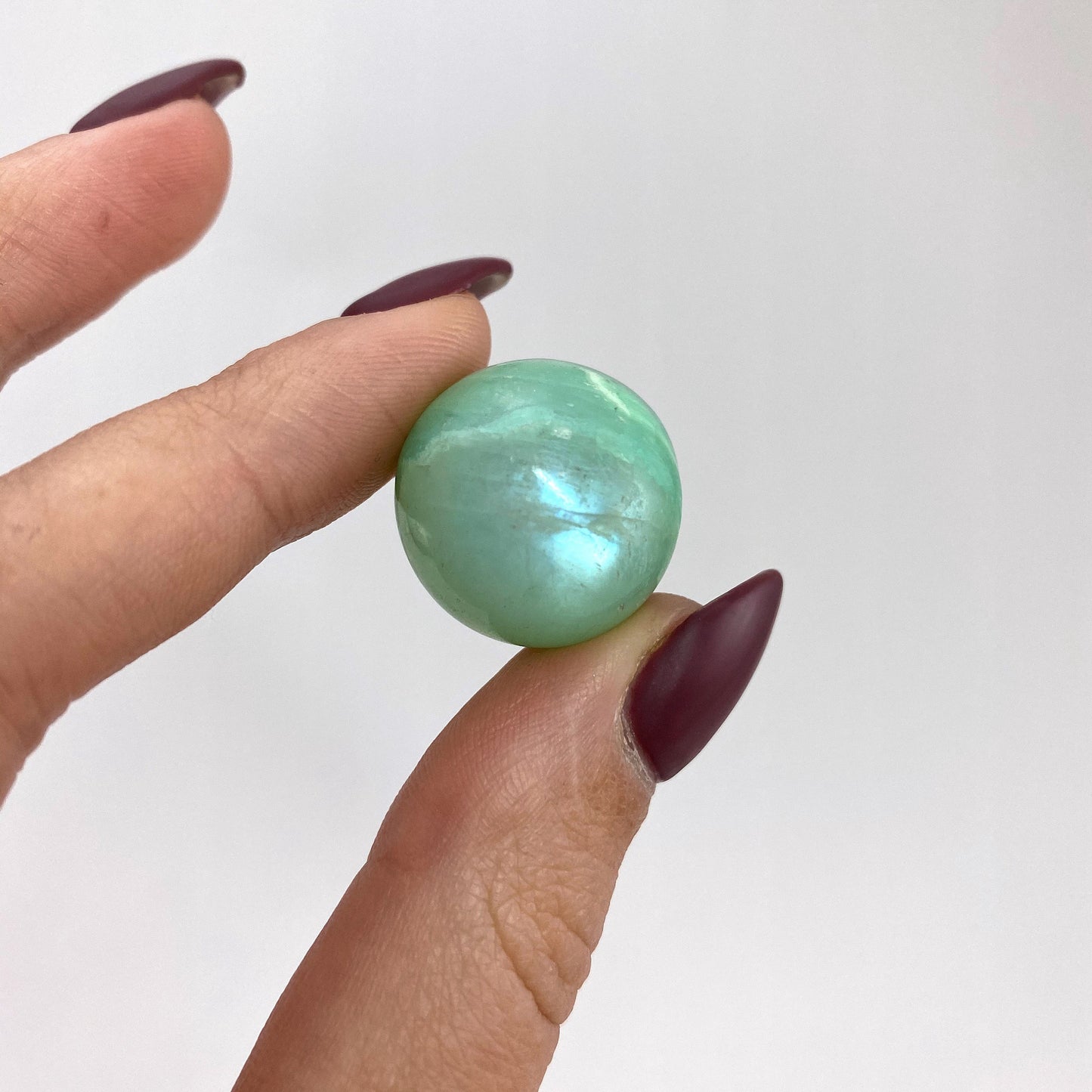 Garnierite Sphere, garnierite, polished garnierite, garnierite ball, crystal ball