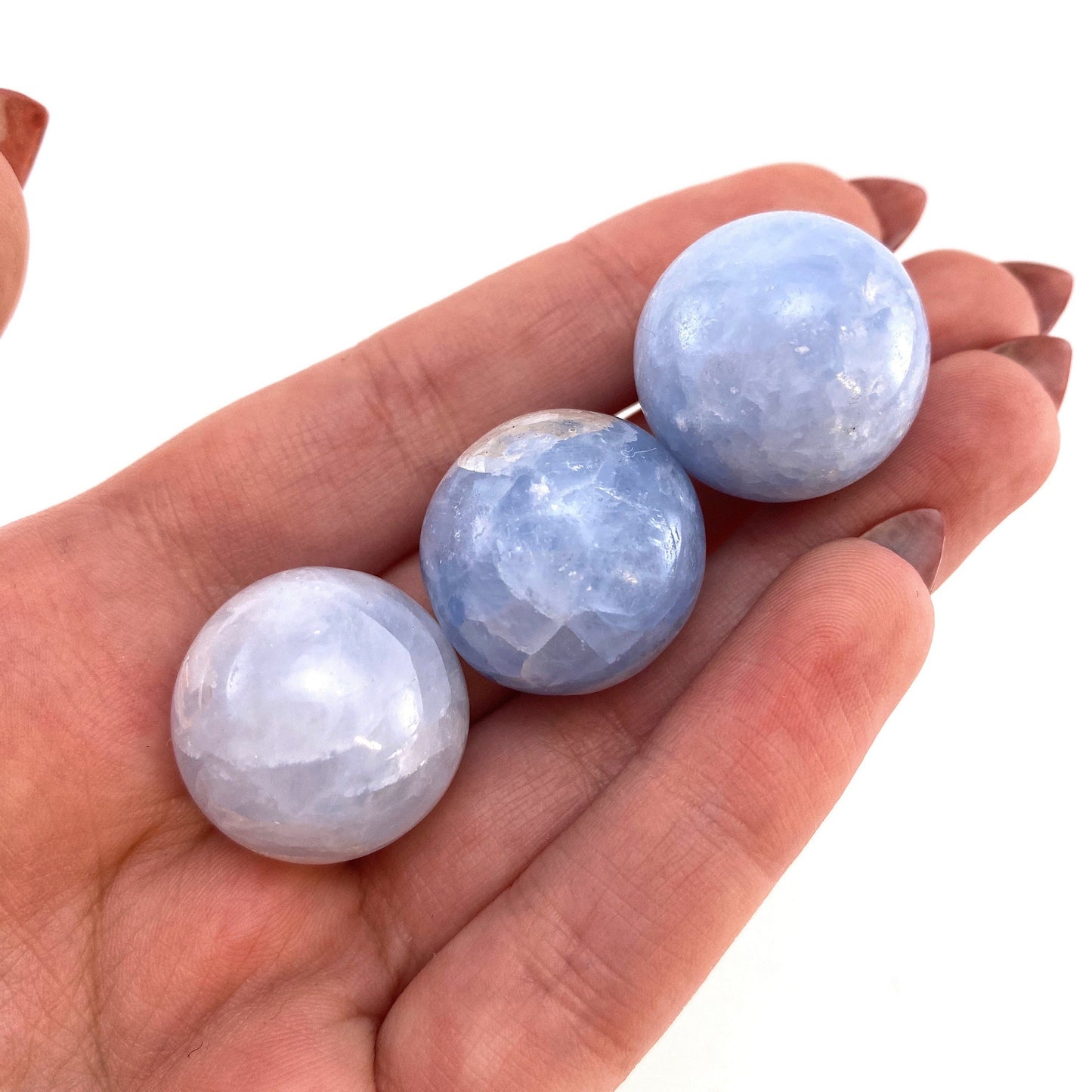 Blue Calcite Sphere, crystal ball, Blue calcite sphere, Blue calcite crystal, crystal sphere