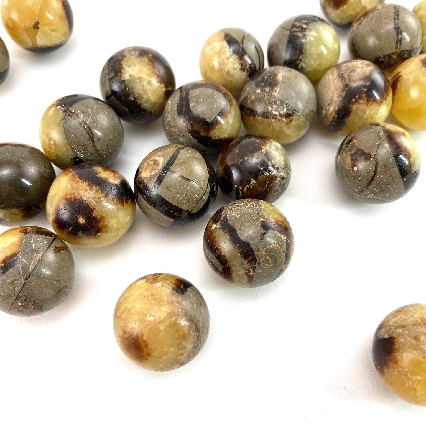 Septarian Sphere, crystal ball, dragon stone, mini sphere, Septarian crystal, crystal sphere