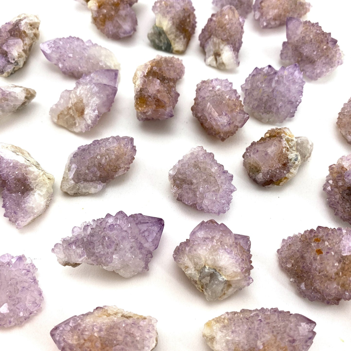 ONE Mini Purple Spirit Quartz Cluster, spirit amethyst, spirit quartz point, purple spirit quartz