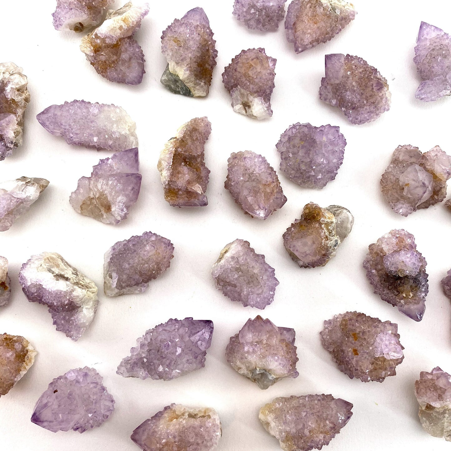 ONE Mini Purple Spirit Quartz Cluster, spirit amethyst, spirit quartz point, purple spirit quartz