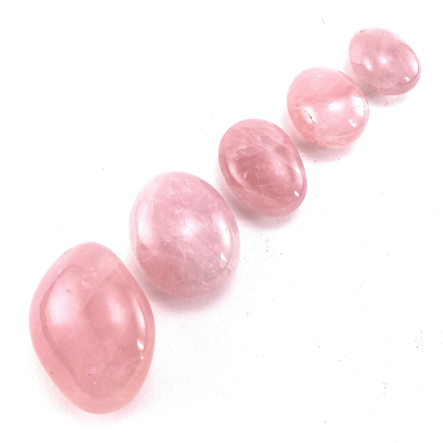 Rose Quartz Palm Stone, pink rose quartz, polished rose quartz, rose quartz palmstone, chakra palm stone