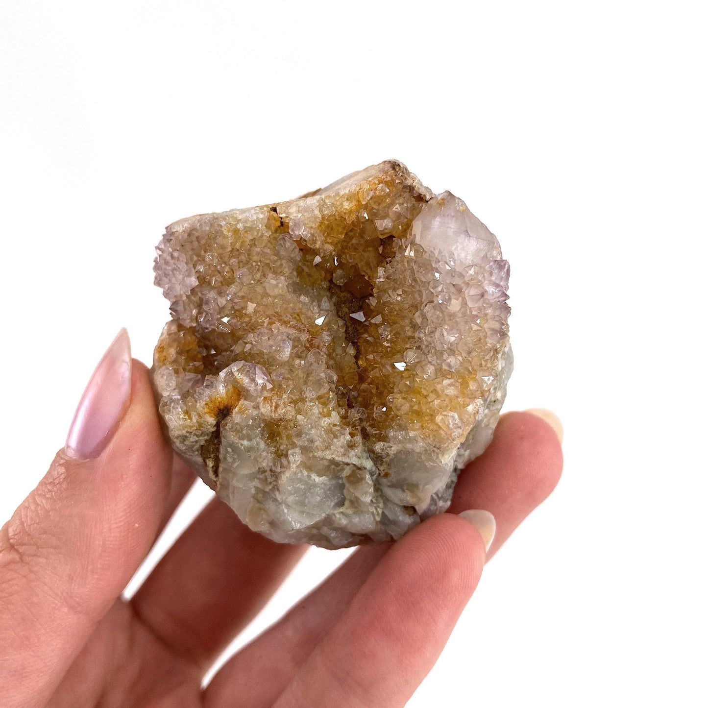 Spirit quartz cluster, spirit quartz crystal