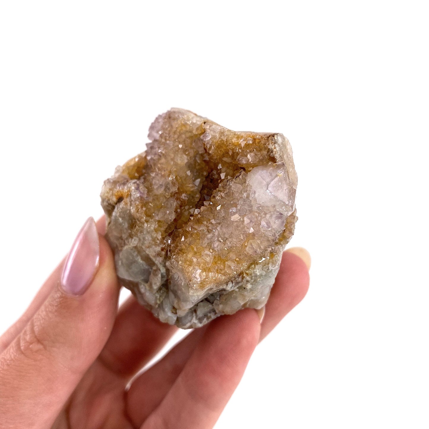 Spirit quartz cluster, spirit quartz crystal