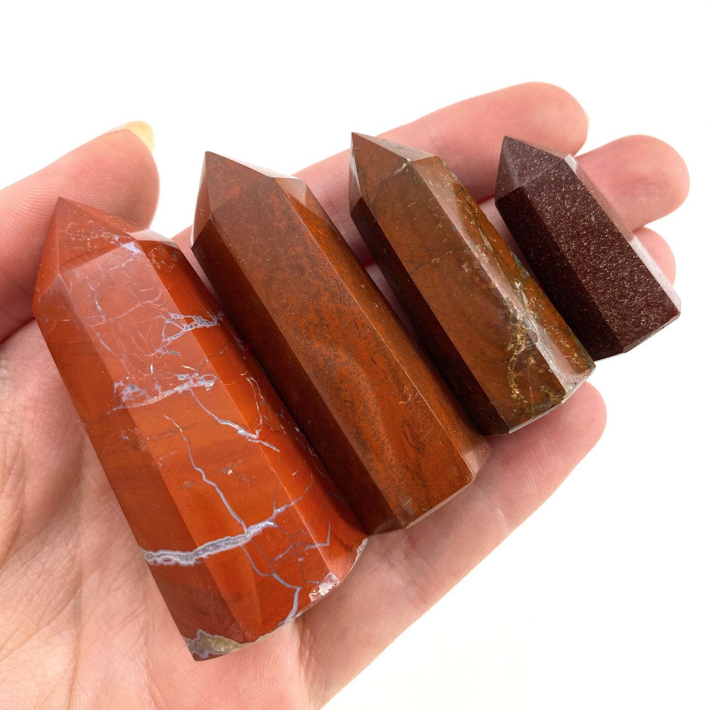 Red Jasper Point, red jasper tower, crystal point, red crystal, red jasper, jasper