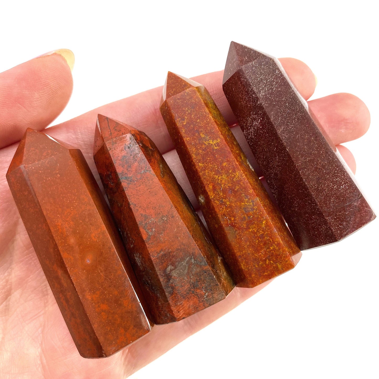 Red Jasper Point, red jasper tower, crystal point, red crystal, red jasper, jasper