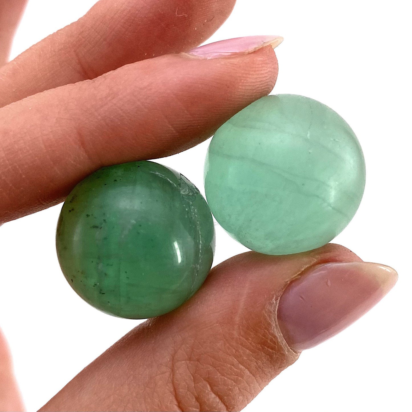Green Fluorite Sphere, crystal ball, green fluorite sphere, fluorite palm stone, crystal sphere