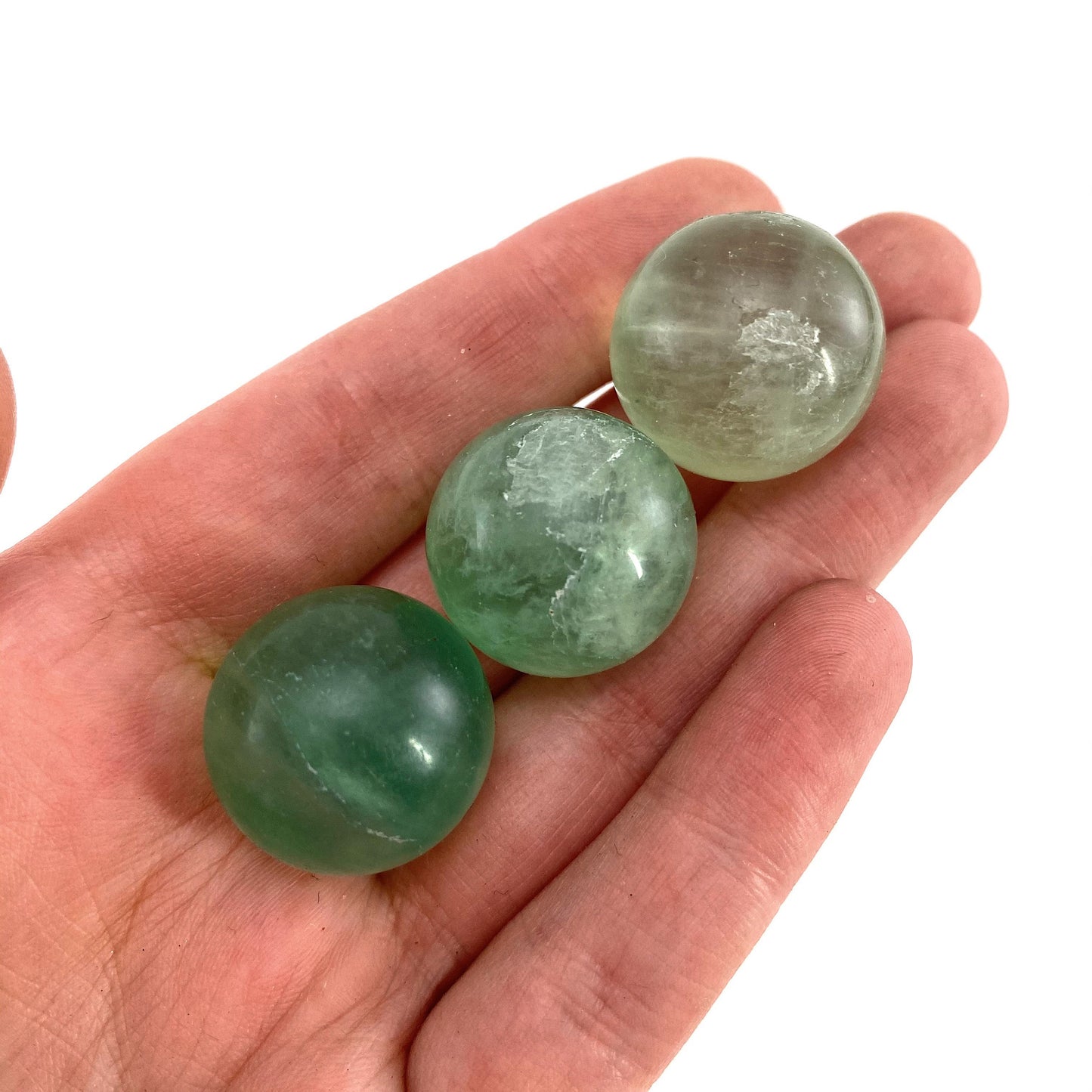 Green Fluorite Sphere, crystal ball, green fluorite sphere, fluorite palm stone, crystal sphere