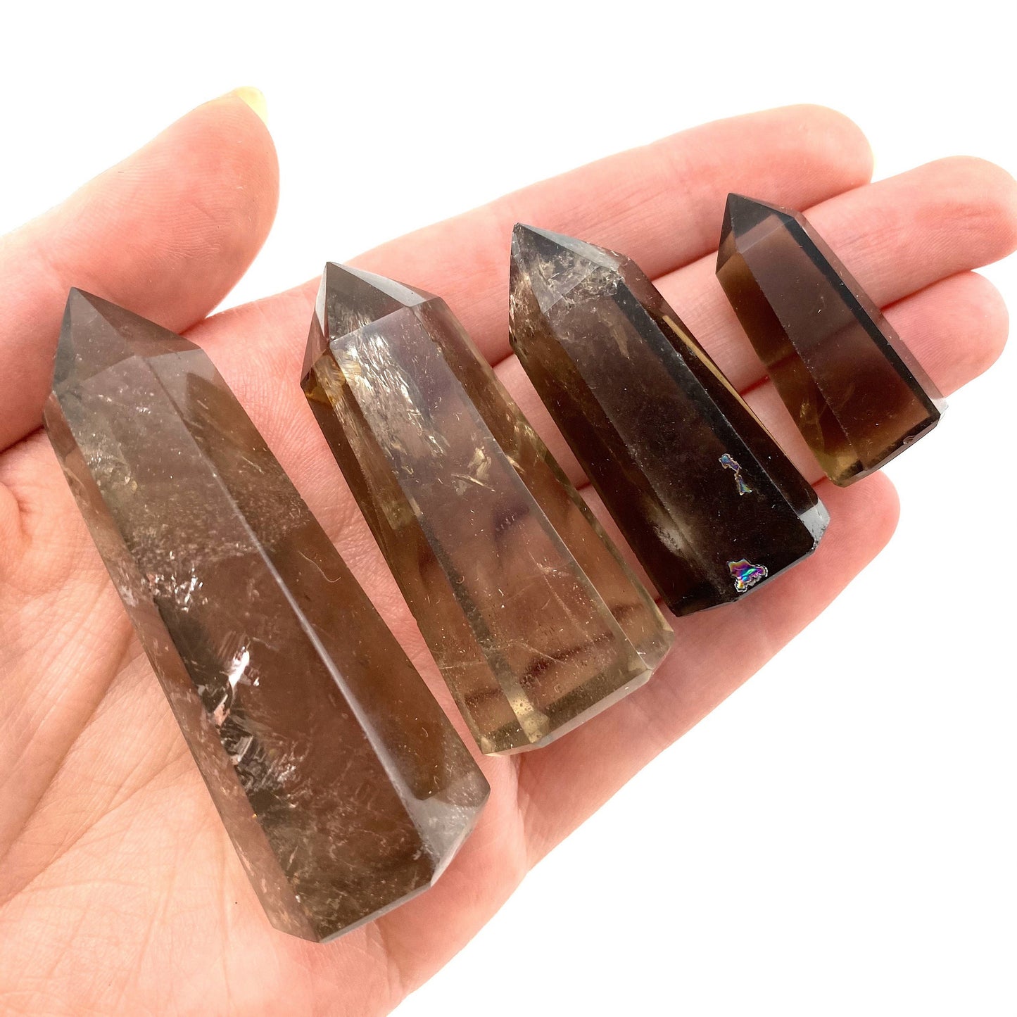 Smoky Quartz Point, smoky quartz tower, crystal point, smoky quartz crystal, smoky quartz