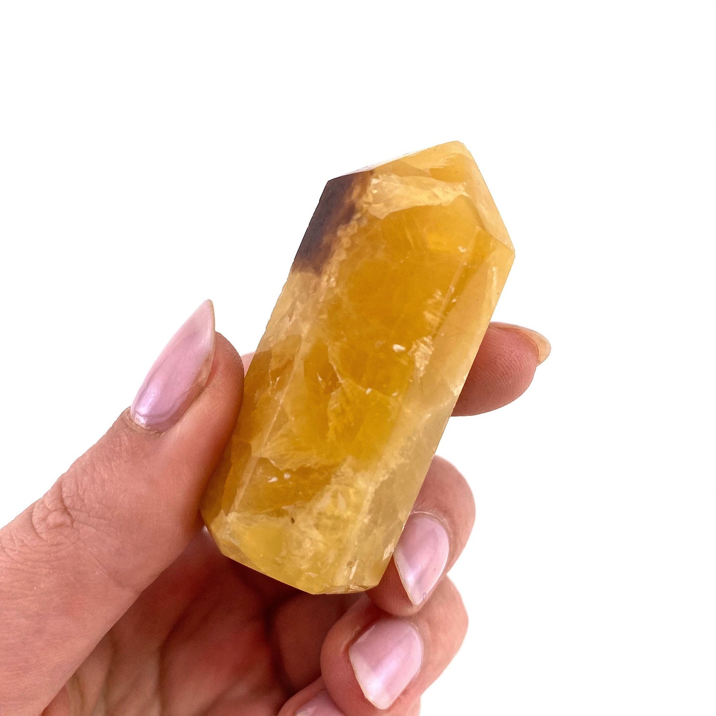 Septarian Point, septarian tower, crystal point, septarian crystal, dragon stone