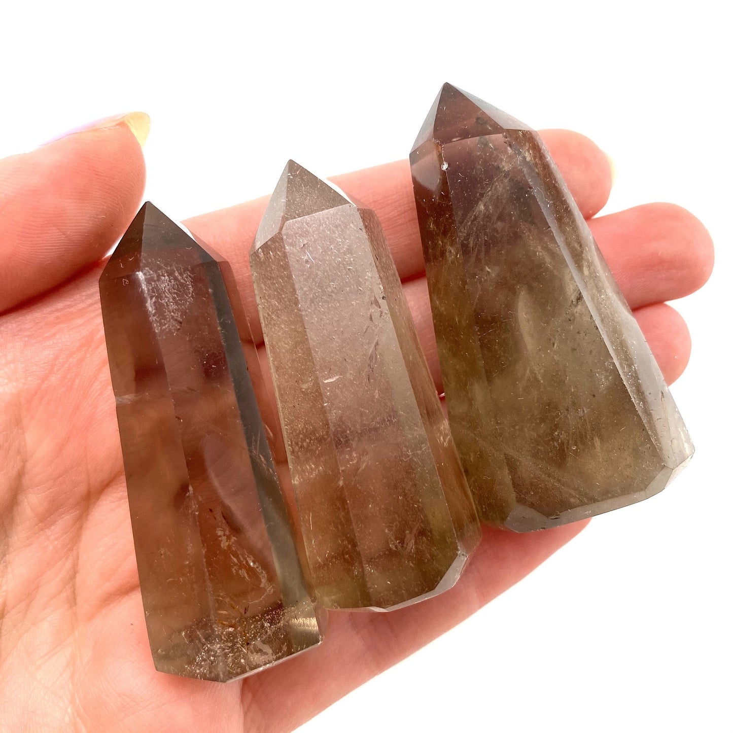 Smoky Quartz Point, smoky quartz tower, crystal point, smoky quartz crystal, smoky quartz