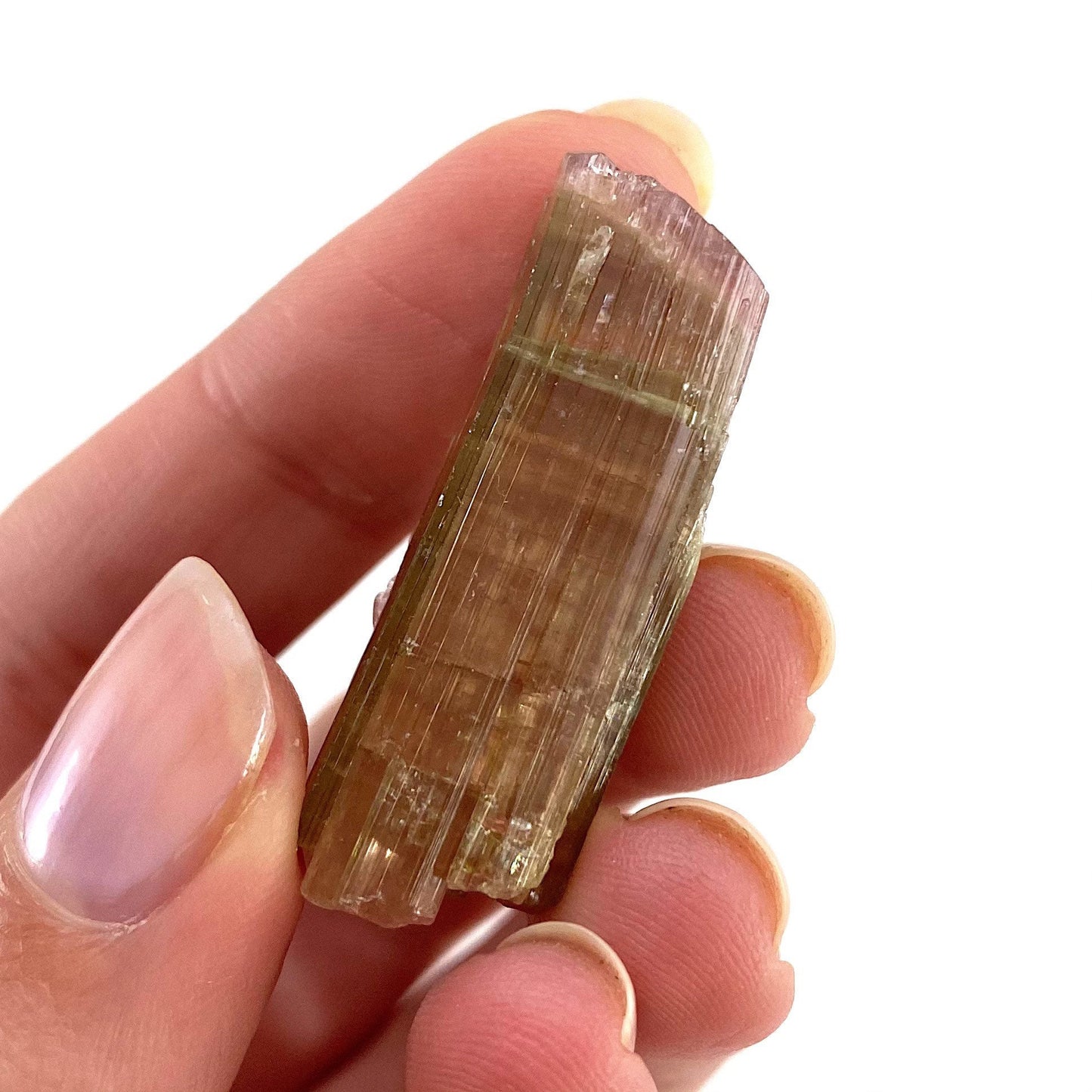 Elbaite Tourmaline (Pakistan), raw tourmaline, watermelon tourmaline, pink tourmaline, green tourmaline, tourmaline crystal