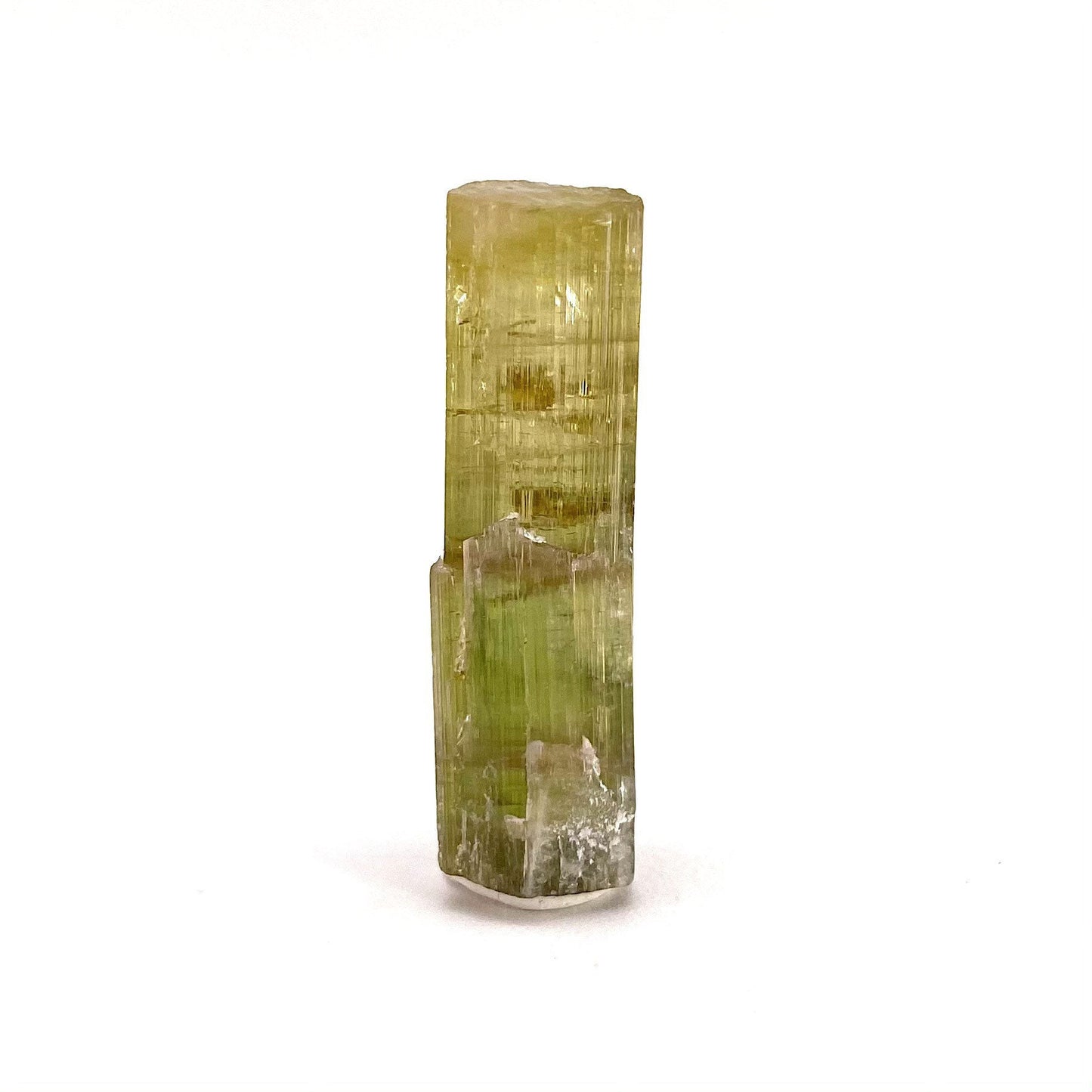 Elbaite Tourmaline (Pakistan), raw tourmaline, natural tourmaline, tourmaline, green tourmaline, tourmaline crystal, bi color tourmaline