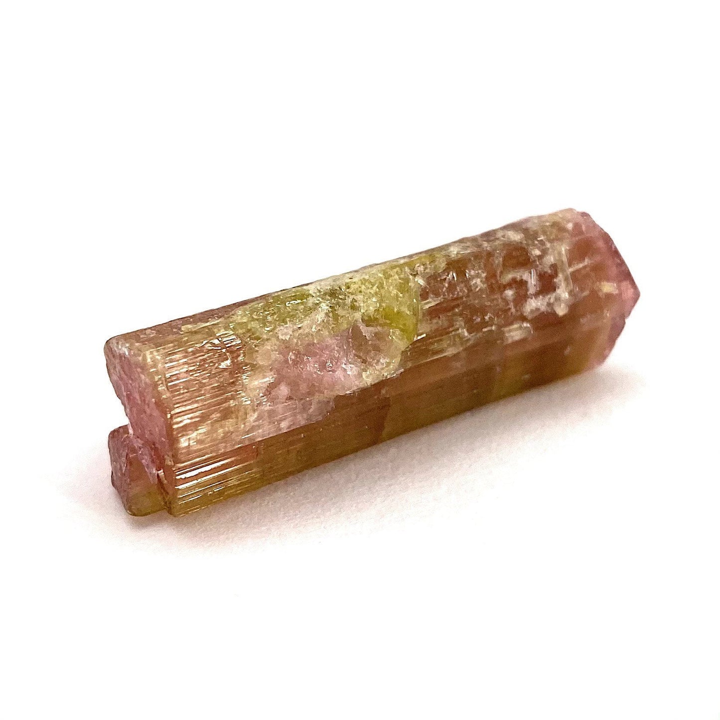 Elbaite Tourmaline (Pakistan), raw tourmaline, watermelon tourmaline, pink tourmaline, green tourmaline, tourmaline crystal