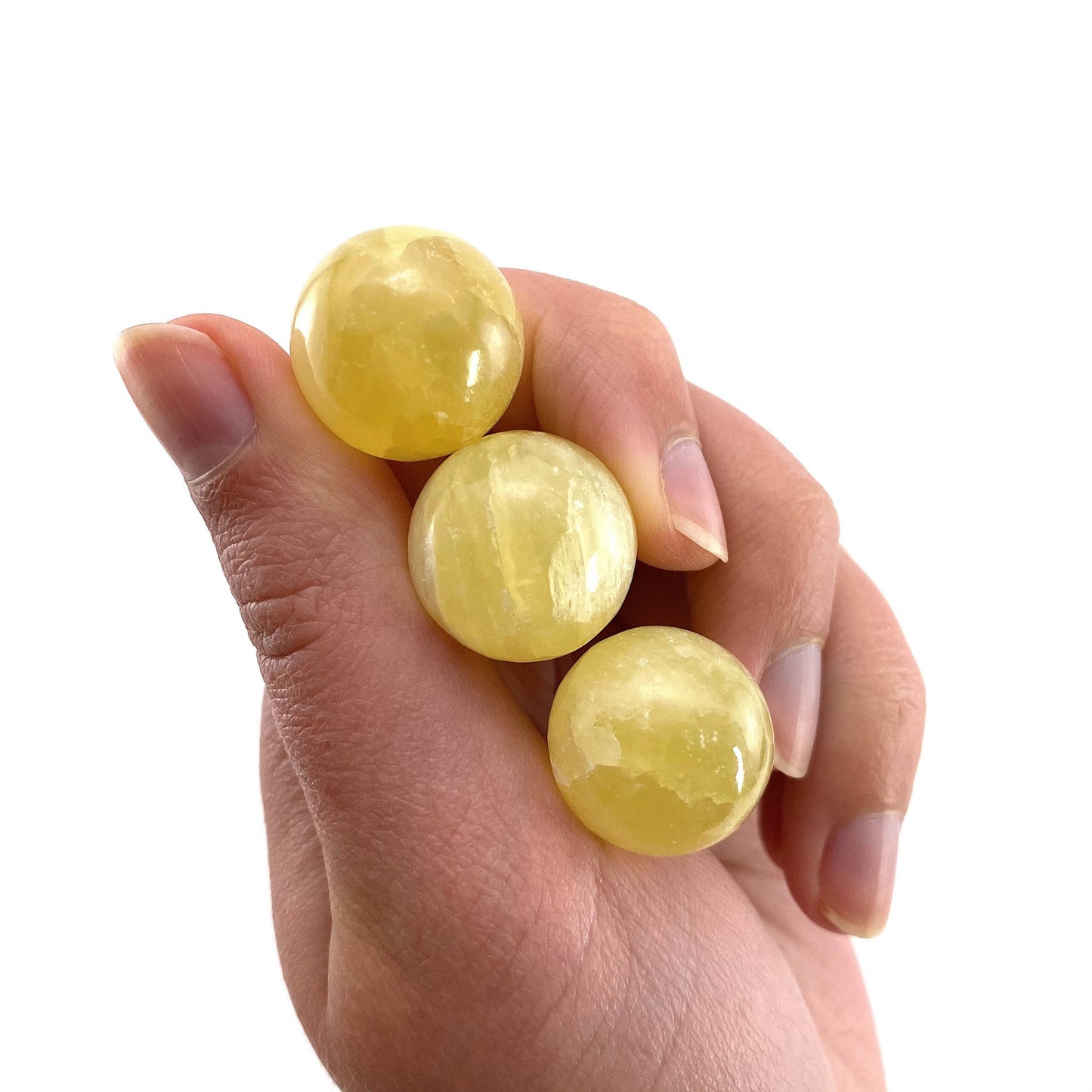 Lemon Calcite Sphere, crystal ball, yellow calcite sphere, yellow calcite crystal, crystal sphere