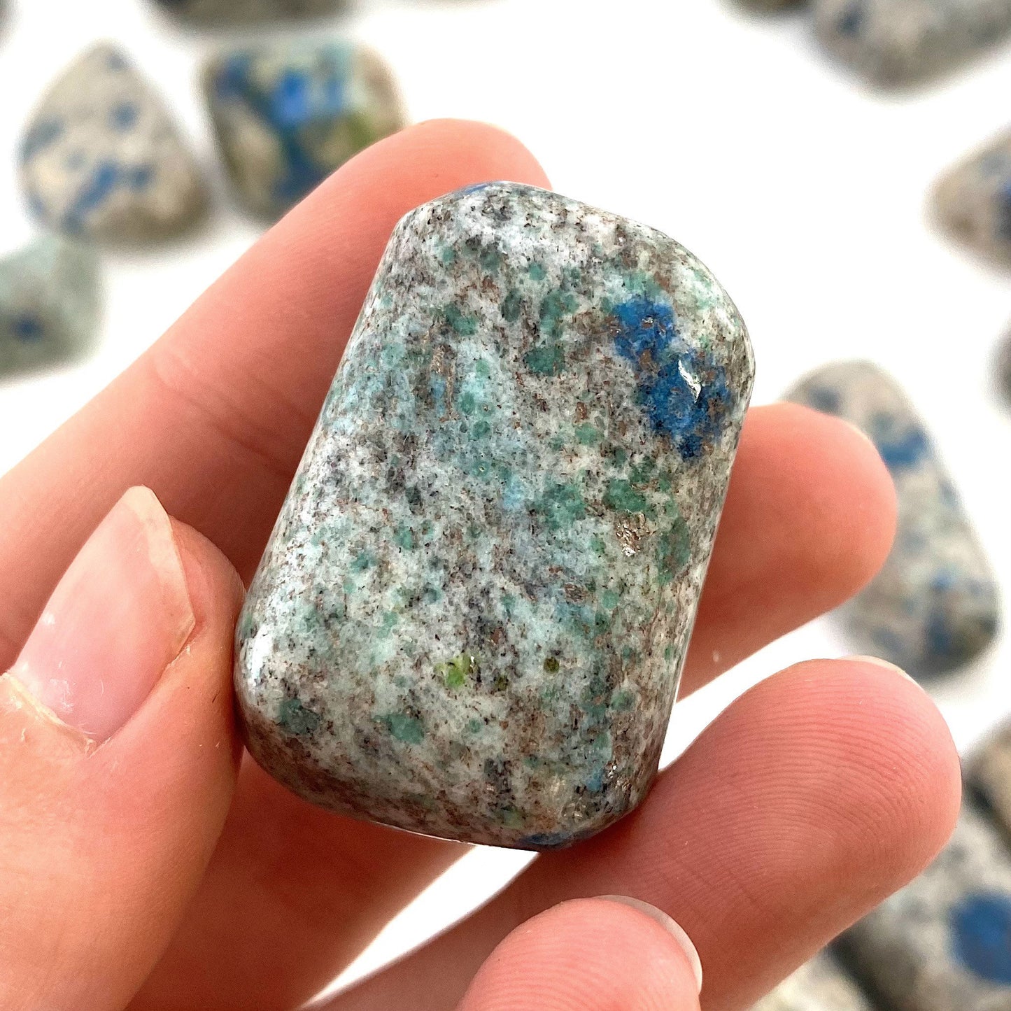 K2 Jasper tumbled stone, k2 jasper, tumbled stones, crystal tumble, pocket stone, k2 jasper crystal