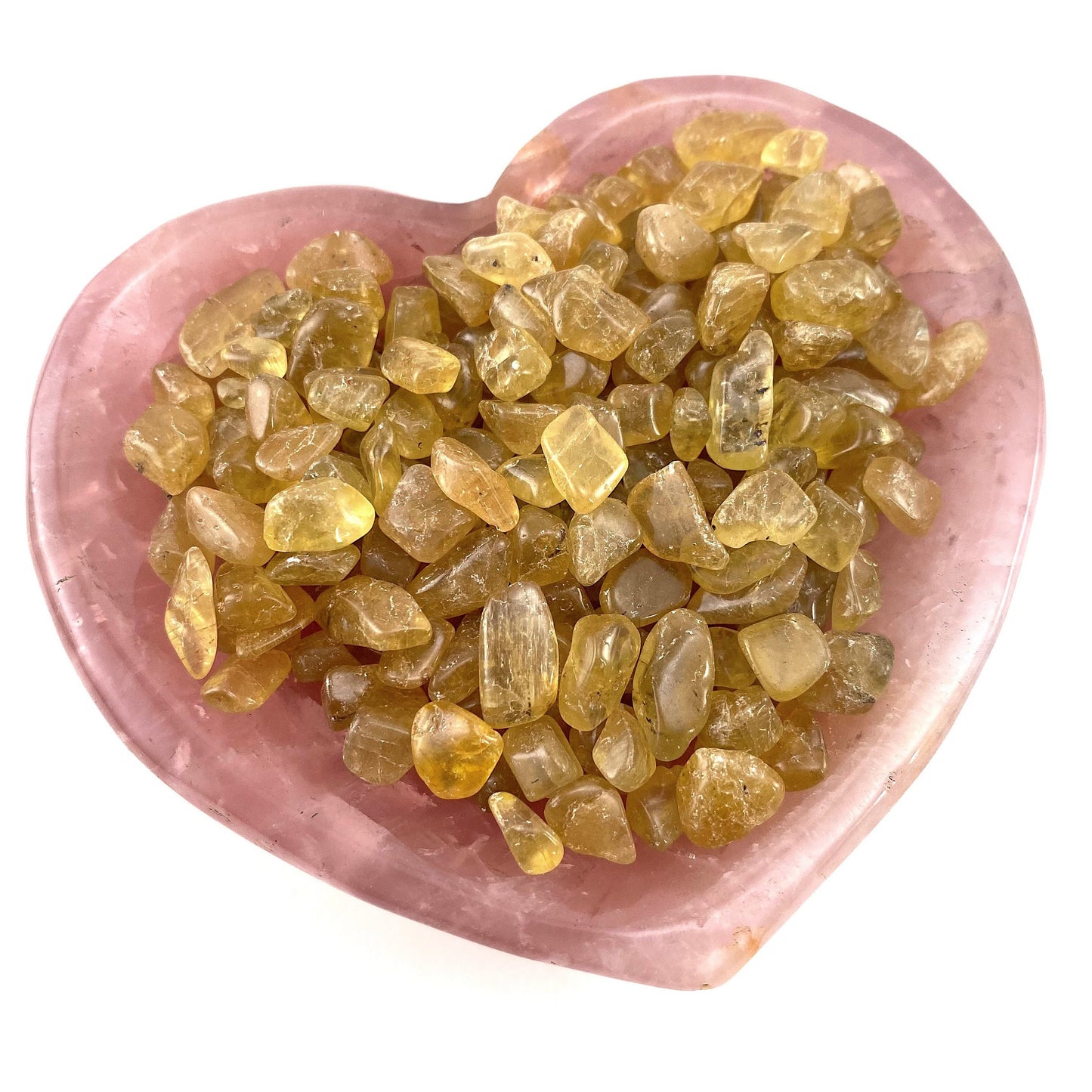 20g of Golden Quartz, mini tumbled stones, tumbled crystal, tumbled quartz, quartz chips