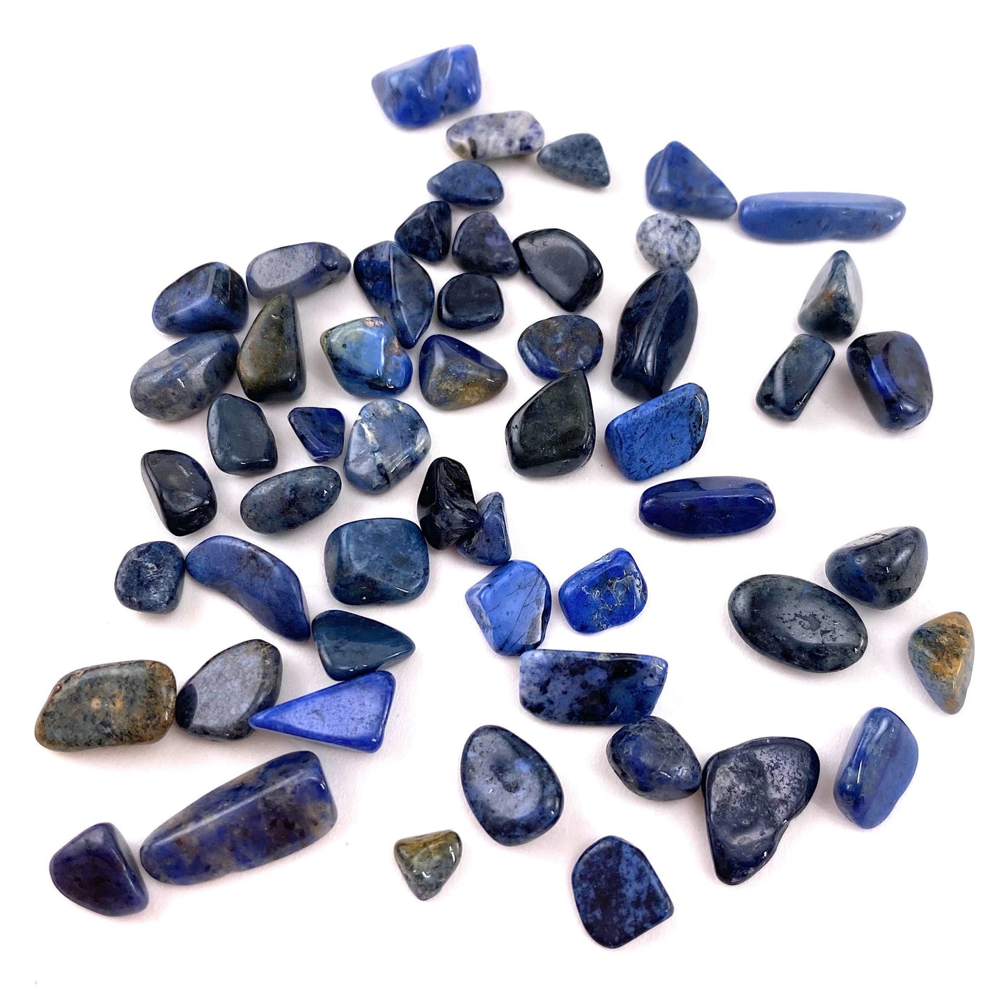 20g of Sodalite, mini tumbled stones, tumbled crystal, tumbled sodalite, sodalite chips, crystal chips