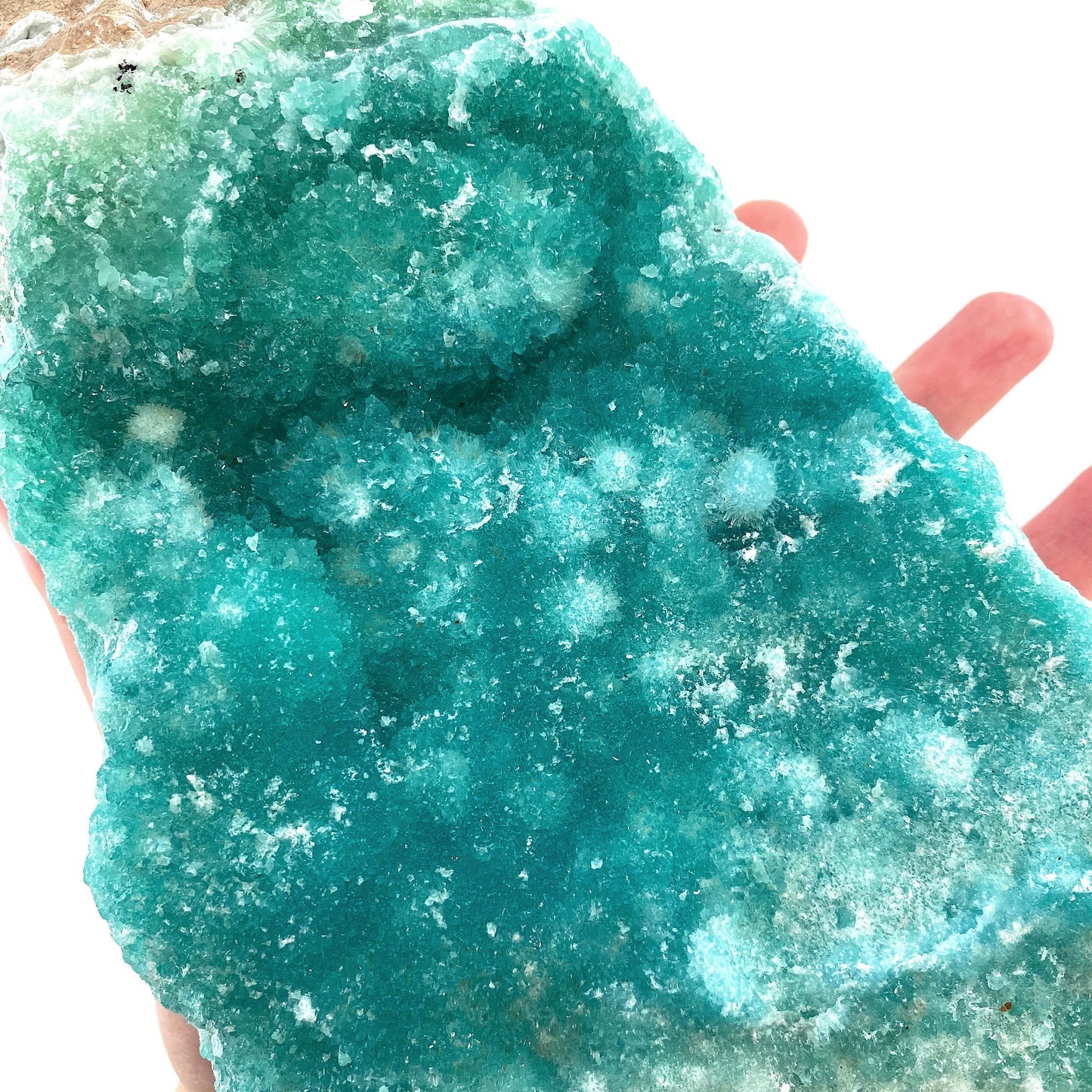XXL Blue Aragonite (Pakistan), blue aragonite specimen, raw aragonite, botryoidal aragonite crystal