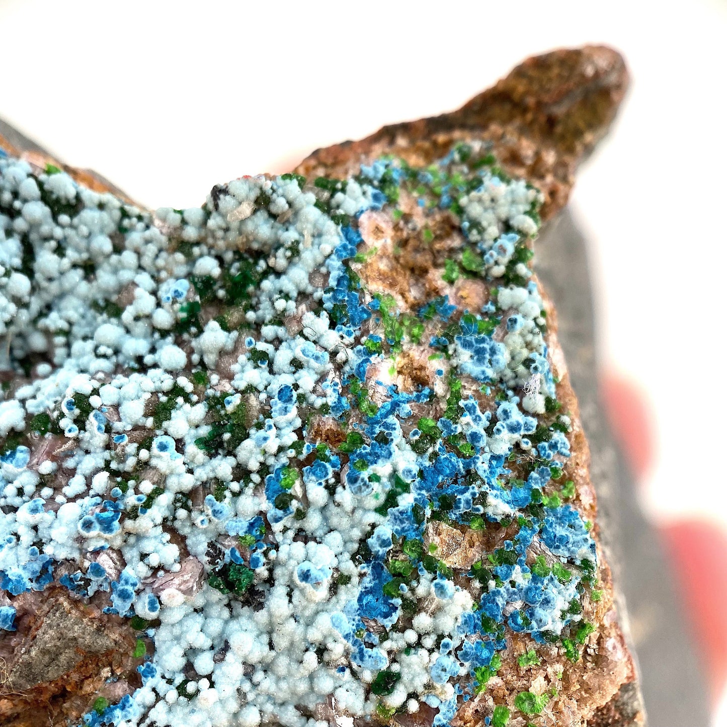 Druzy Chrysocolla, Cobalto Calcite & Malachite Specimen (Congo), raw chrysocolla, druzy chrysocolla, malachite crystal, raw crystals