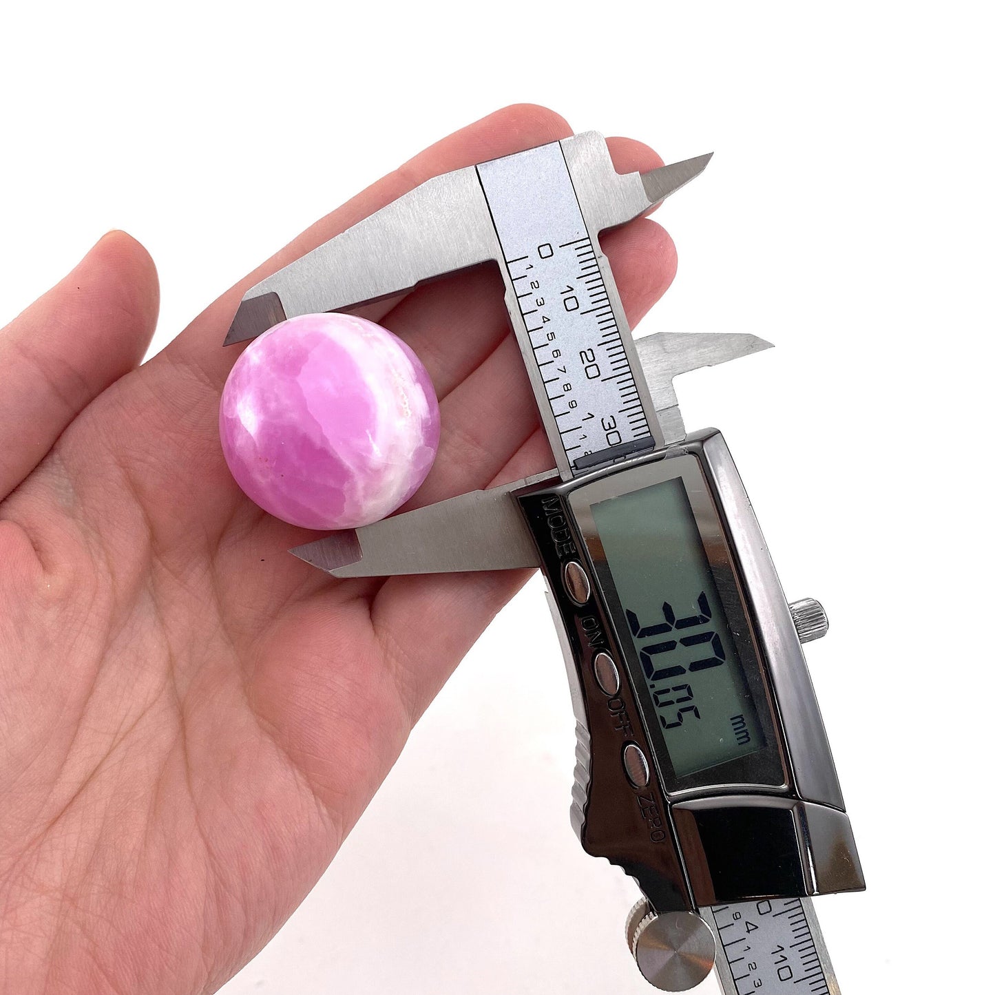 Rare! Pink Aragonite Sphere, crystal ball, natural pink aragonite sphere, aragonite crystal, crystal sphere