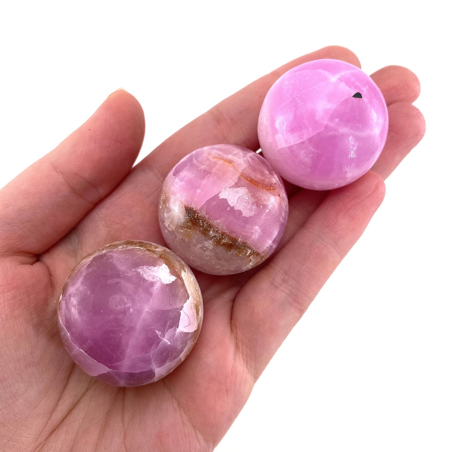 Rare! Pink Aragonite Sphere, crystal ball, natural pink aragonite sphere, aragonite crystal, crystal sphere