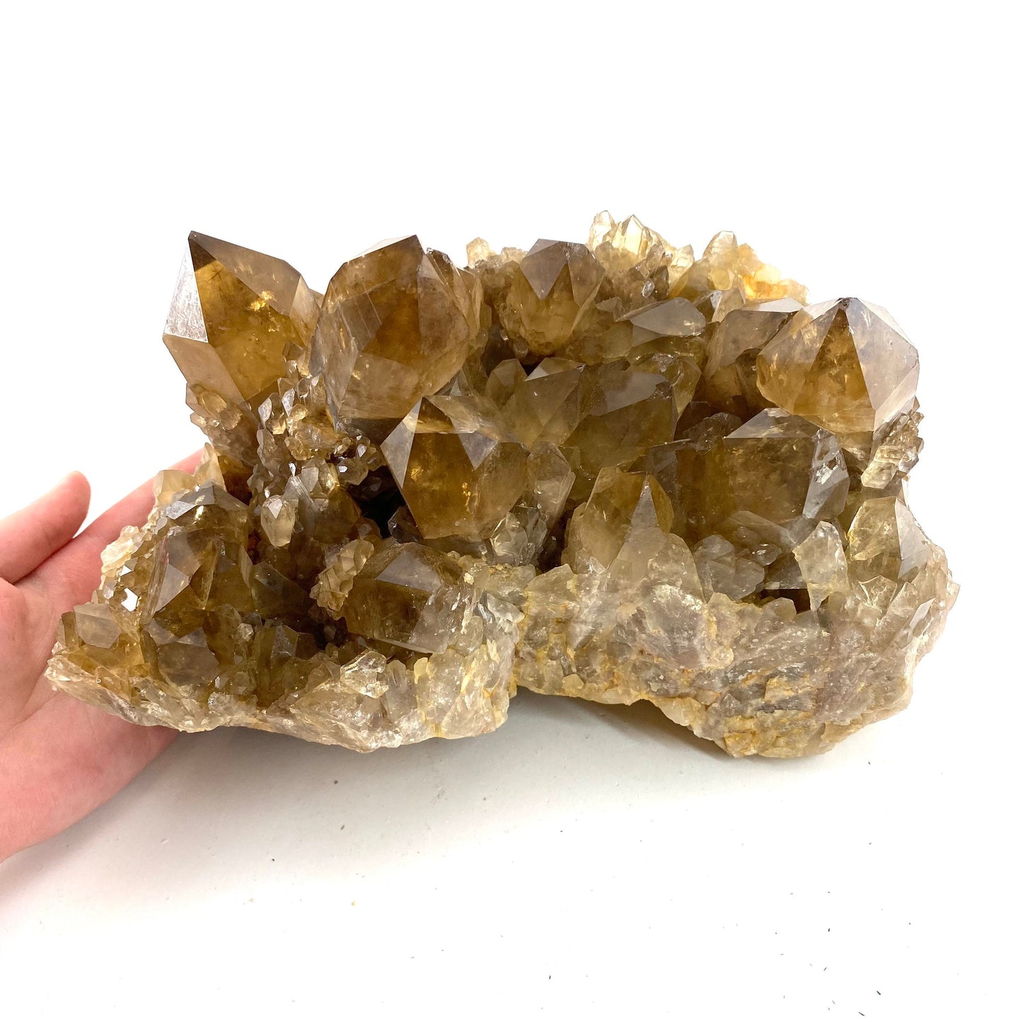 XXXL Massive Natural Cathedral Citrine Cluster (Congo), natural citrine, citrine crystal, Lwena citrine, kundalini citrine