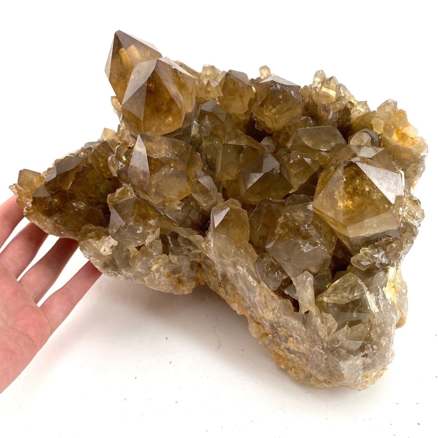 XXXL Massive Natural Cathedral Citrine Cluster (Congo), natural citrine, citrine crystal, Lwena citrine, kundalini citrine