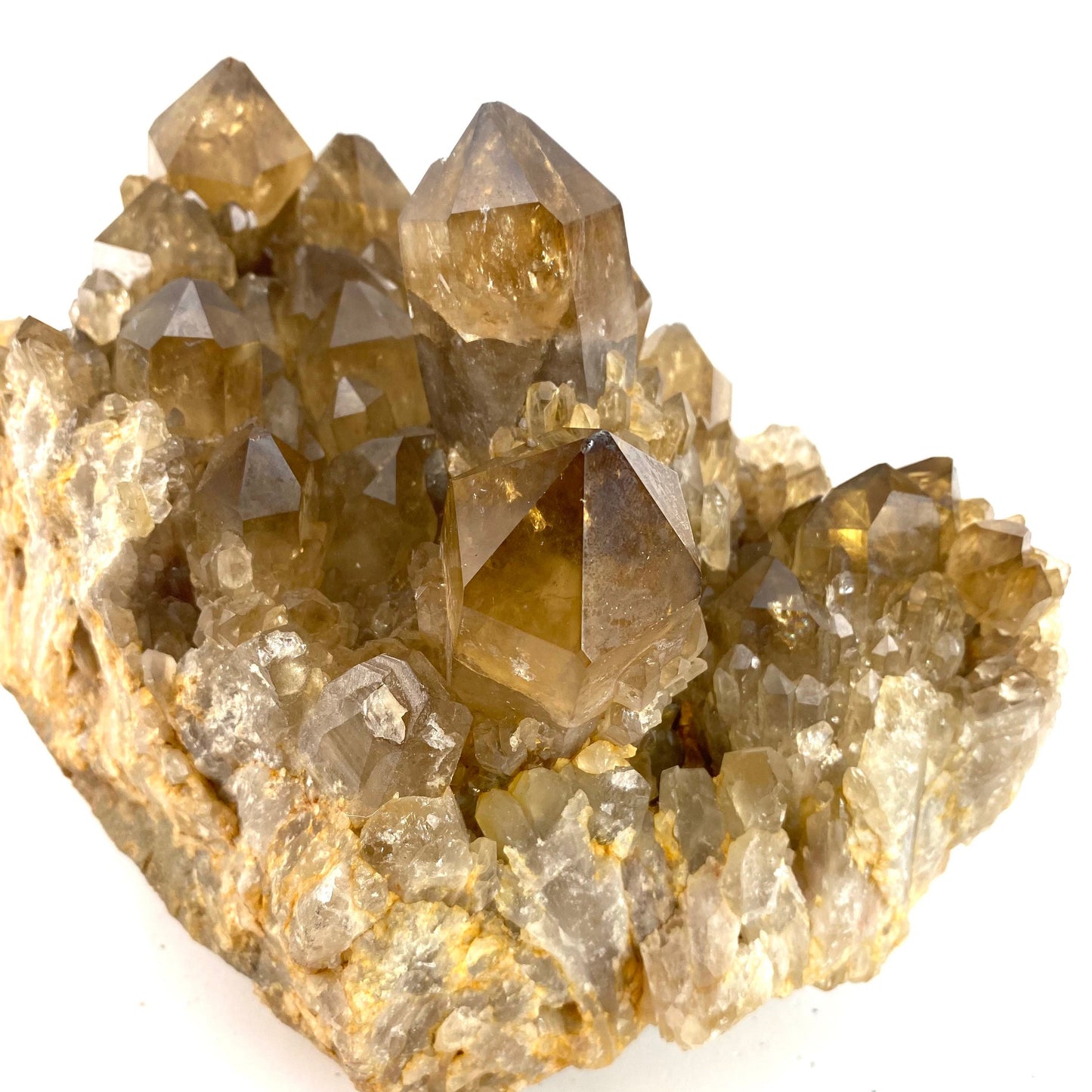 XXXL Massive Natural Cathedral Citrine Cluster (Congo), natural citrine, citrine crystal, Lwena citrine, kundalini citrine