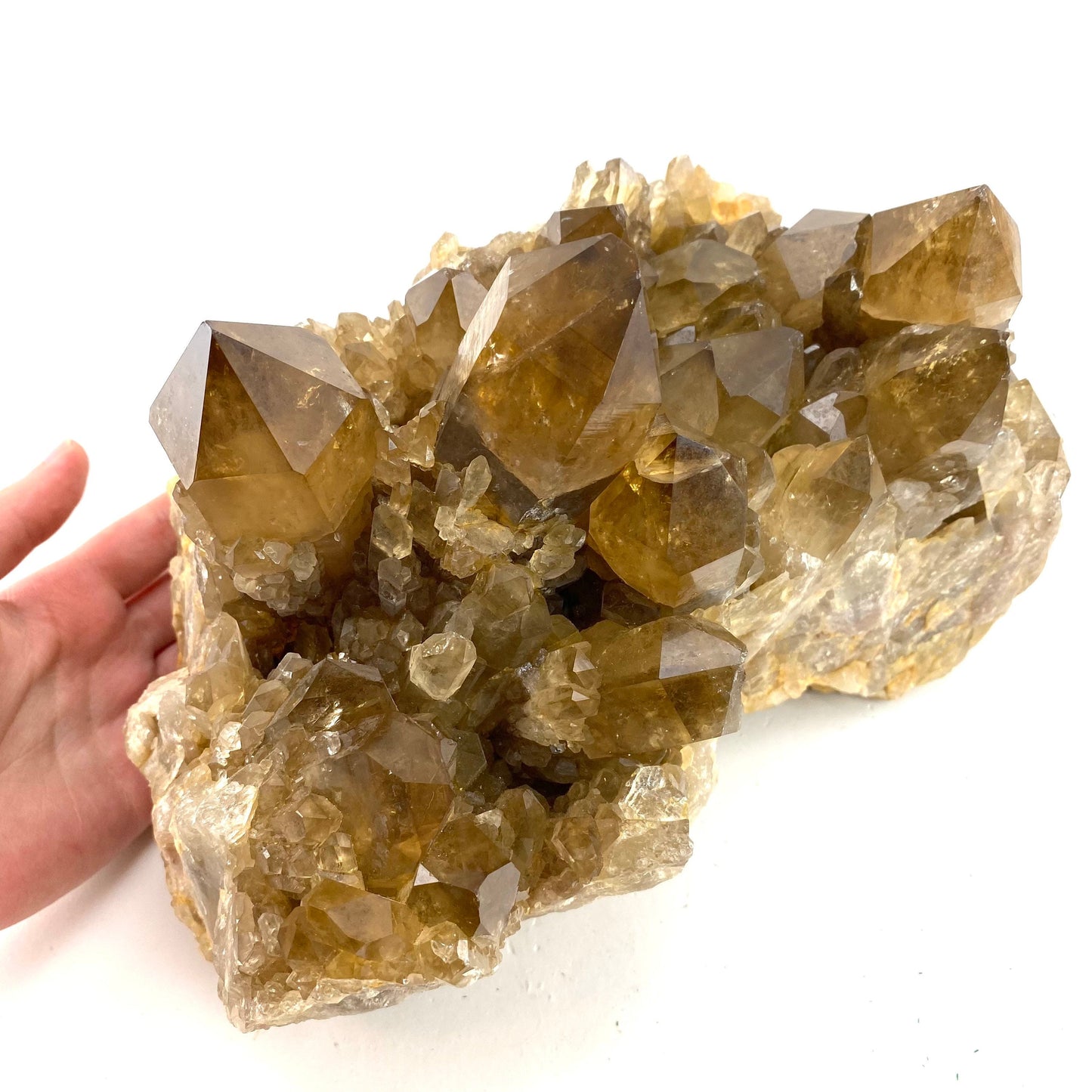 XXXL Massive Natural Cathedral Citrine Cluster (Congo), natural citrine, citrine crystal, Lwena citrine, kundalini citrine
