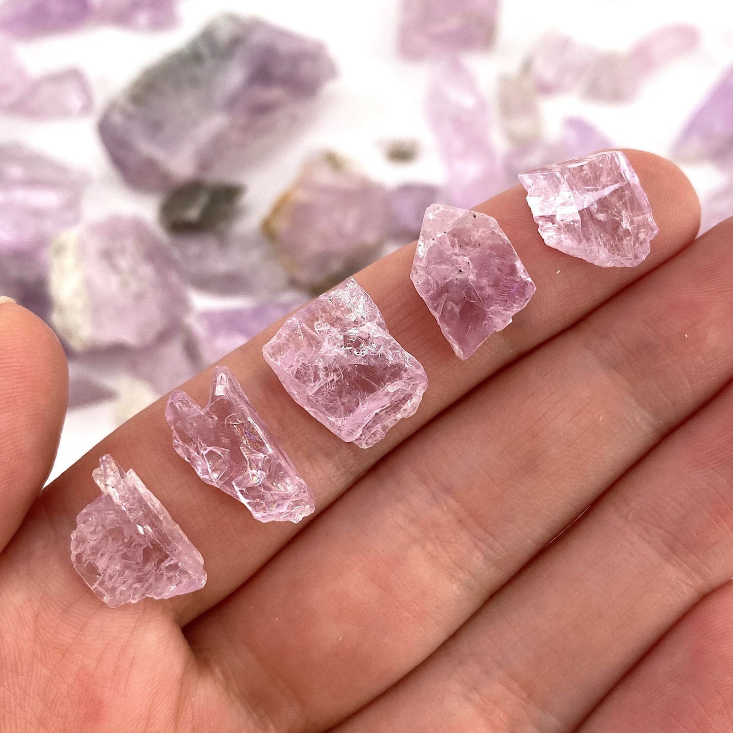 ONE Pink Kunzite Crystal (Pakistan) | raw kunzite, kunzite crystal, kunzite specimen, pink kunzite