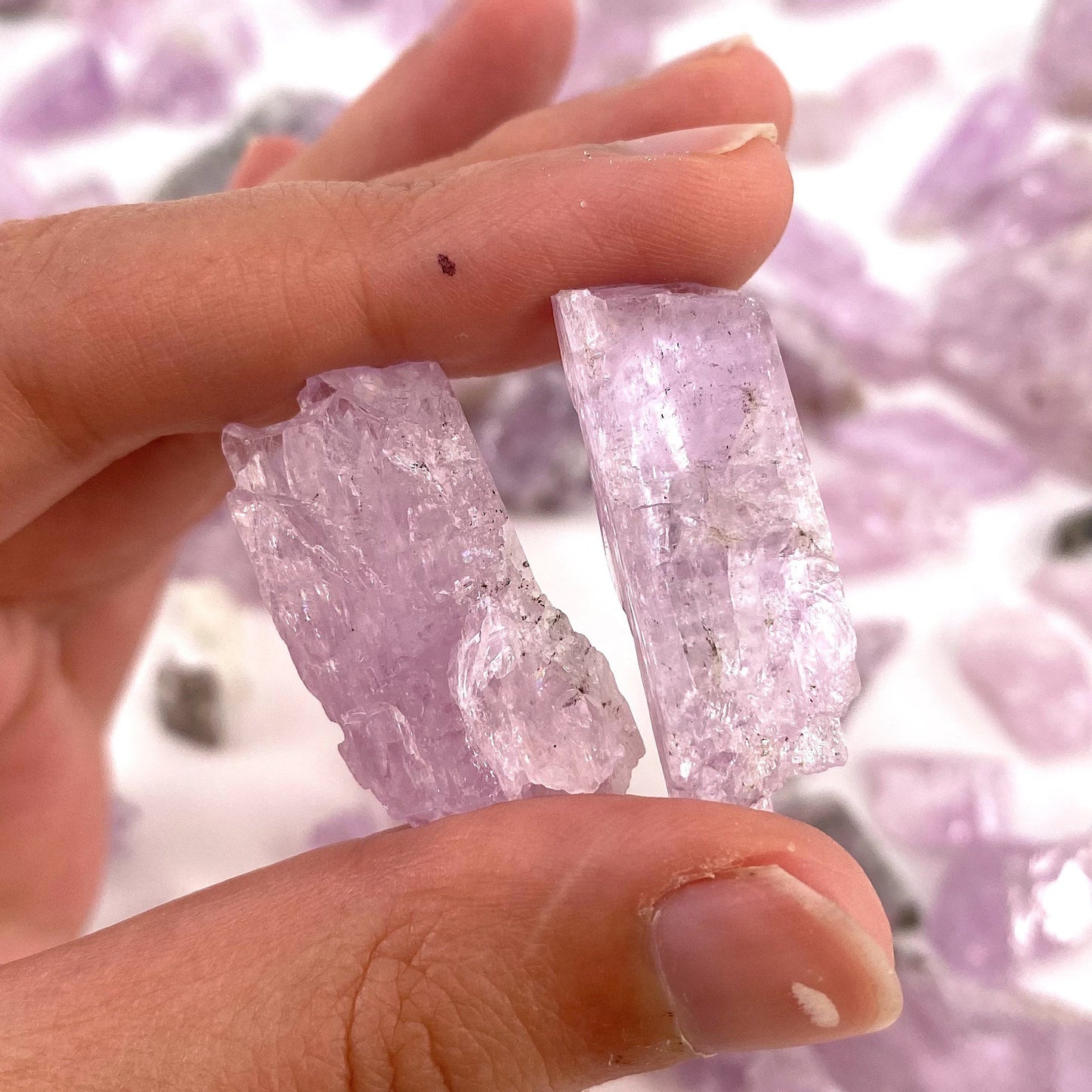 ONE Pink Kunzite Crystal (Pakistan) | raw kunzite, kunzite crystal, kunzite specimen, pink kunzite