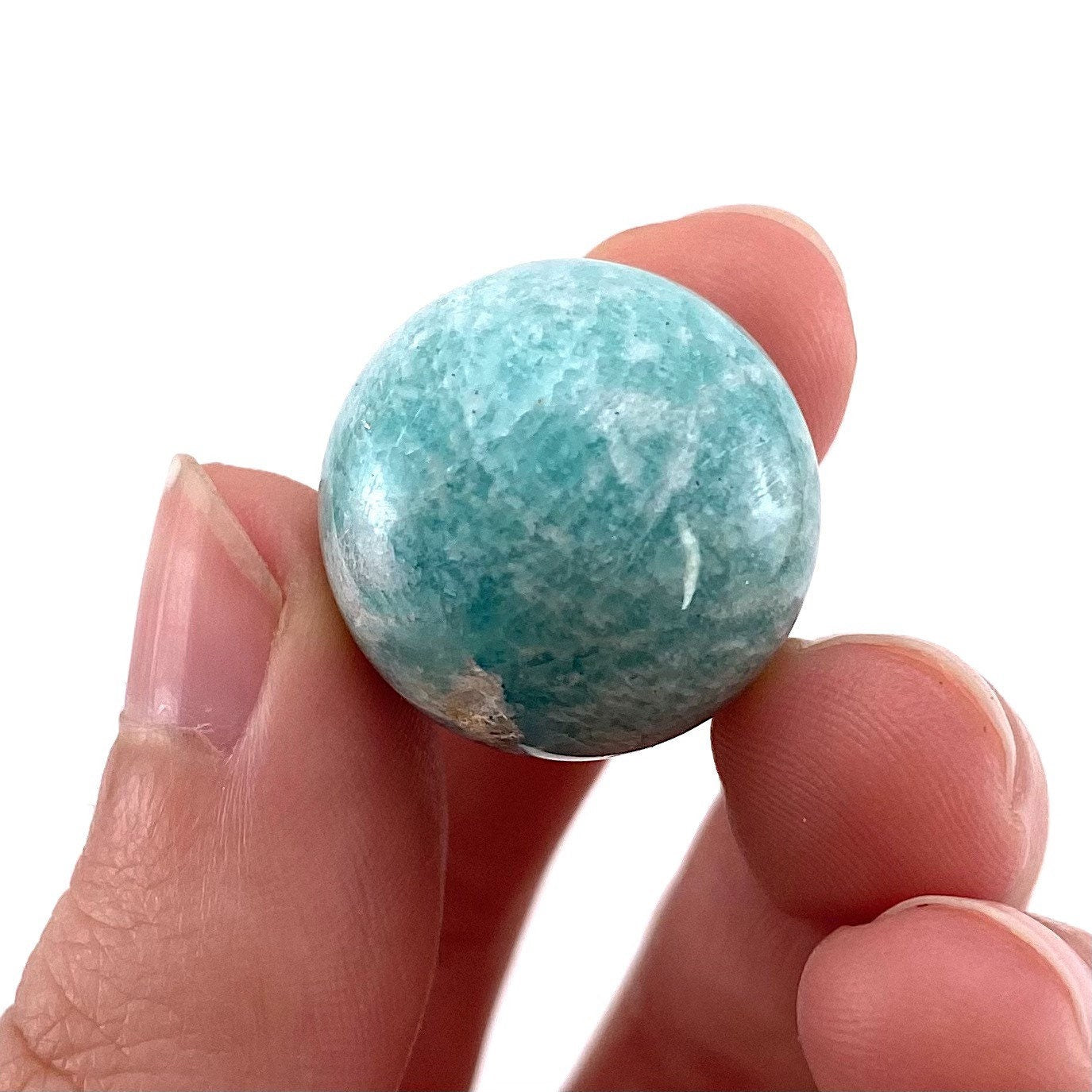 Amazonite Sphere, crystal ball, Natural amazonite sphere, Amazonite crystal, crystal sphere
