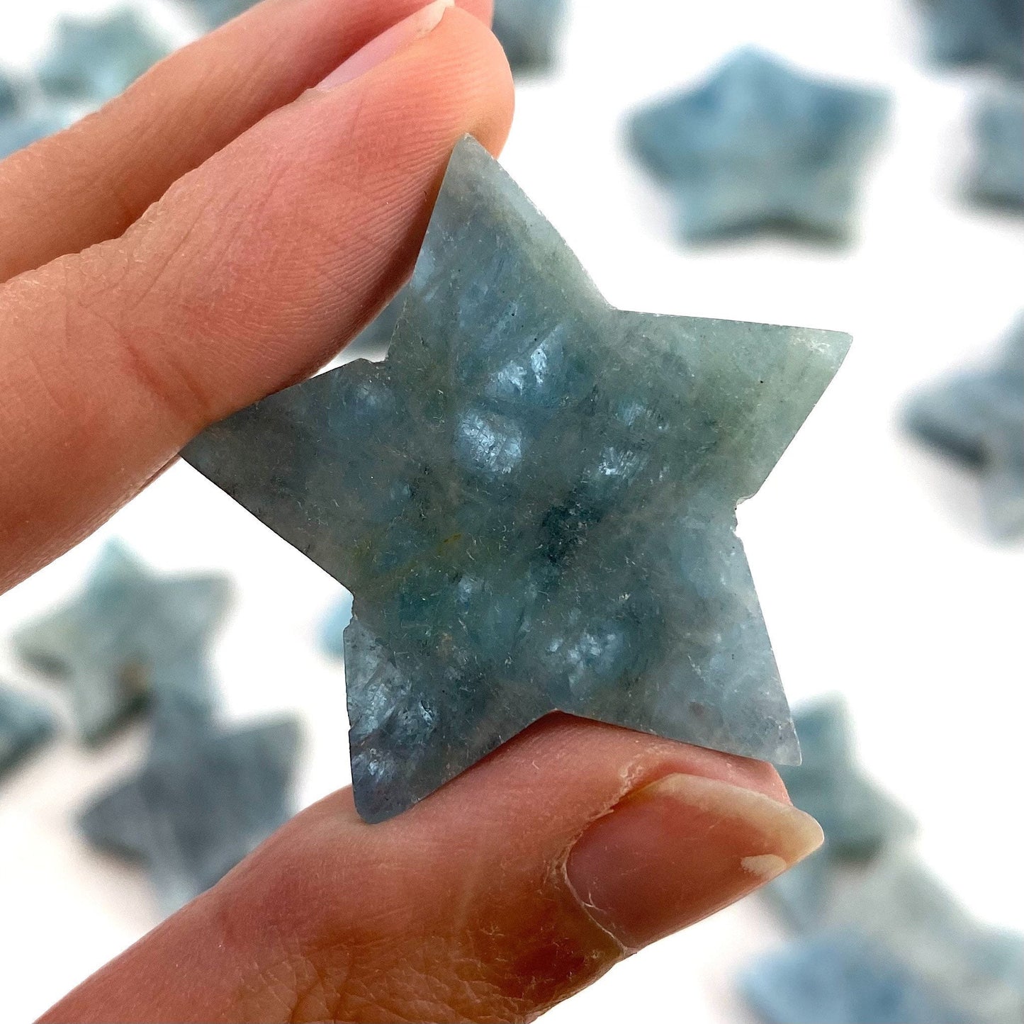 Aquamarine Star, genuine aquamarine, crystal star, rare gems, natural aquamarine, aquamarine crystal