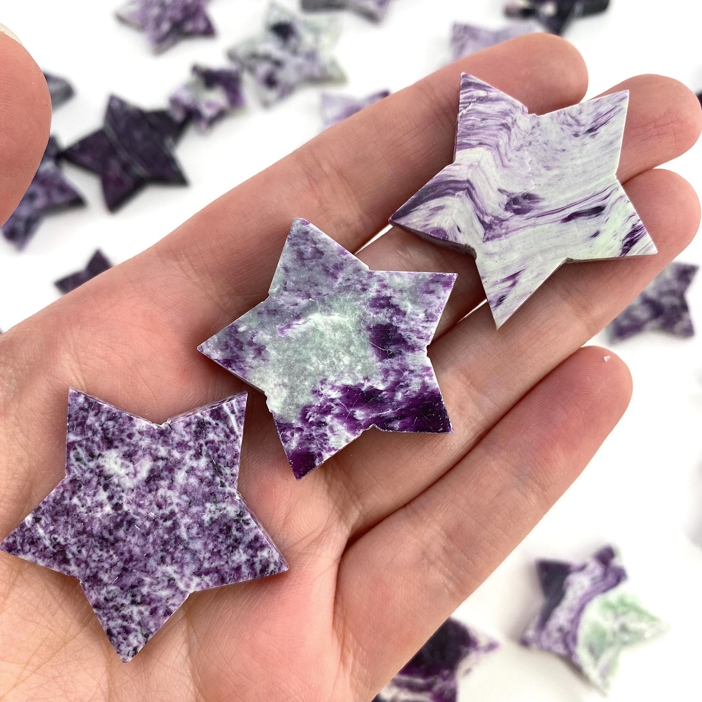 Rare! Kammererite Star, genuine kammererite, rare crystals, kammererite crystal, crystal star