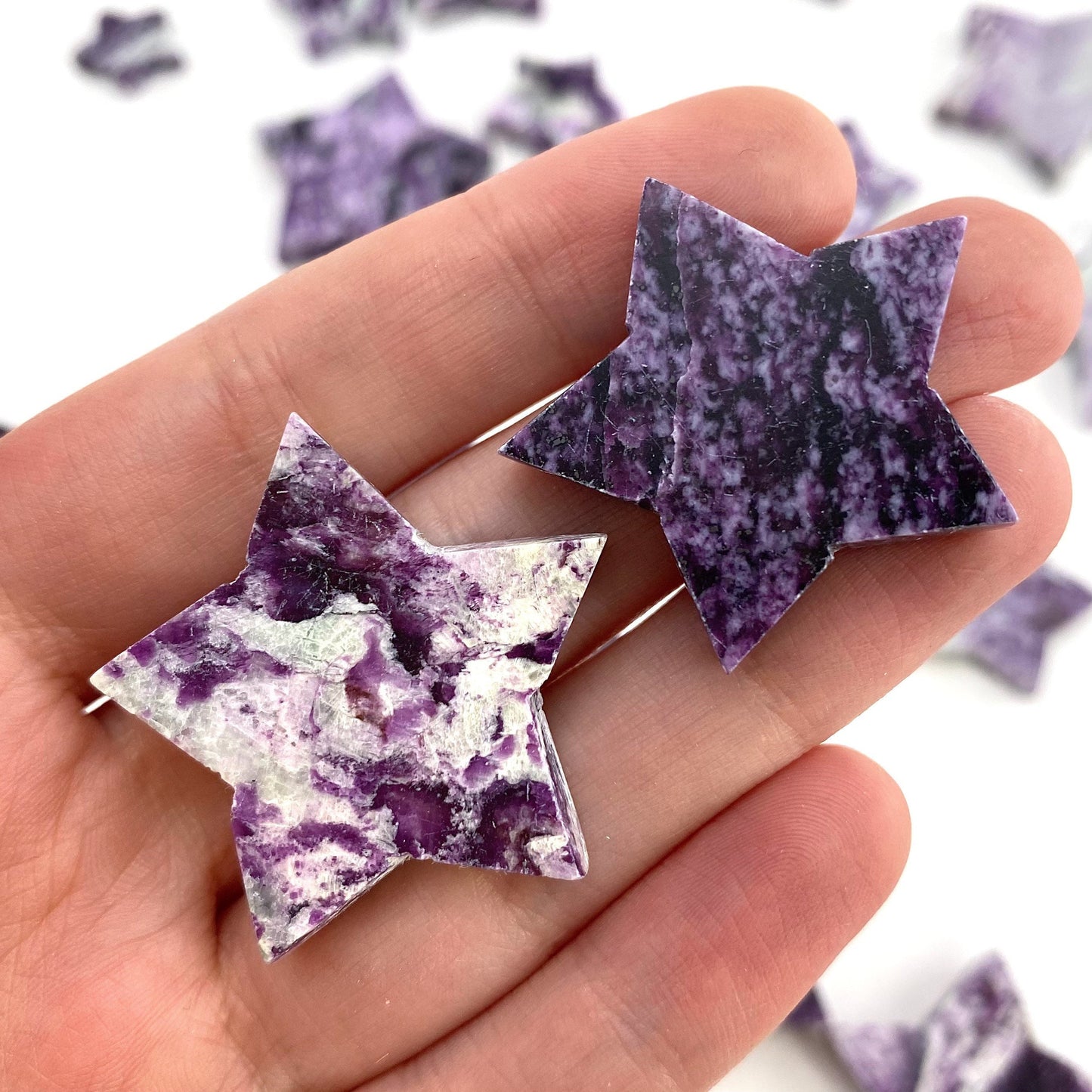 Rare! Kammererite Star, genuine kammererite, rare crystals, kammererite crystal, crystal star