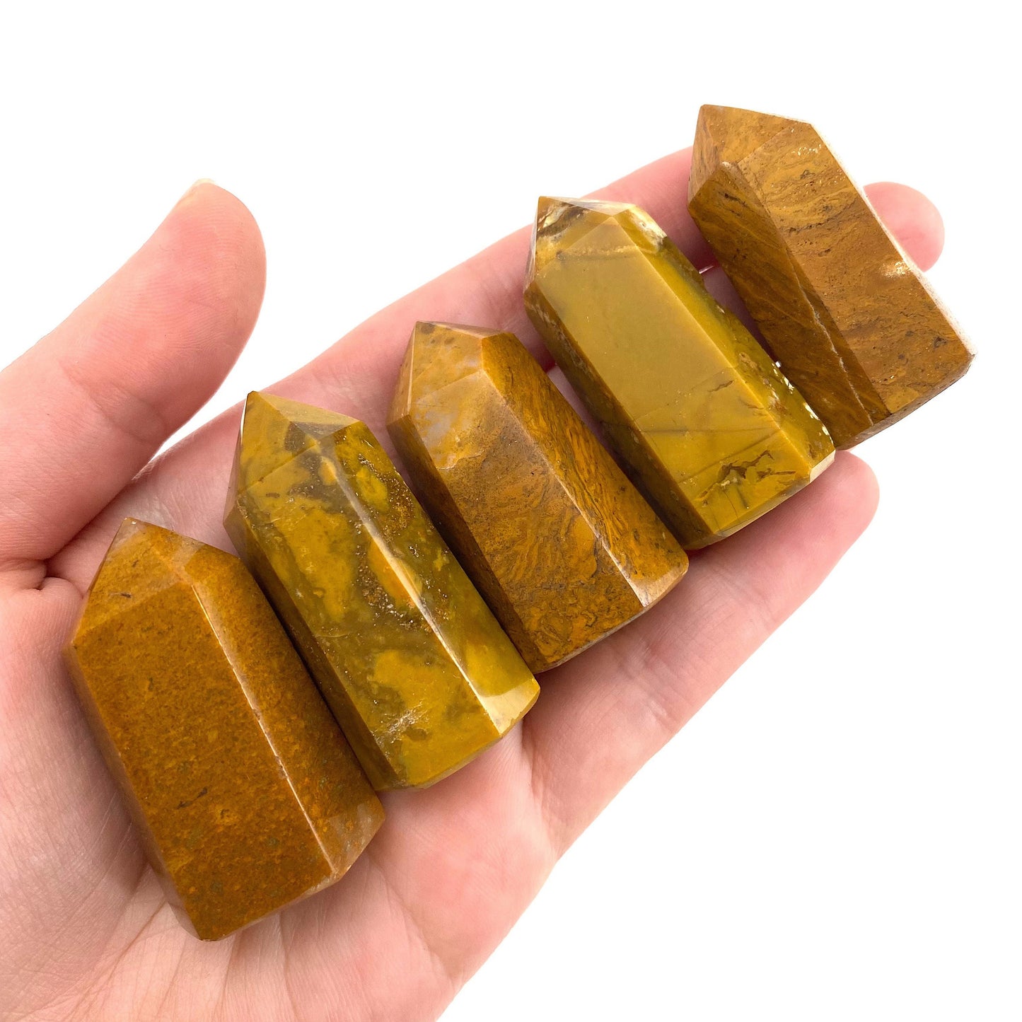 Yellow Jasper Point, yellow jasper tower, crystal point, yellow crystal, yellow jasper, jasper