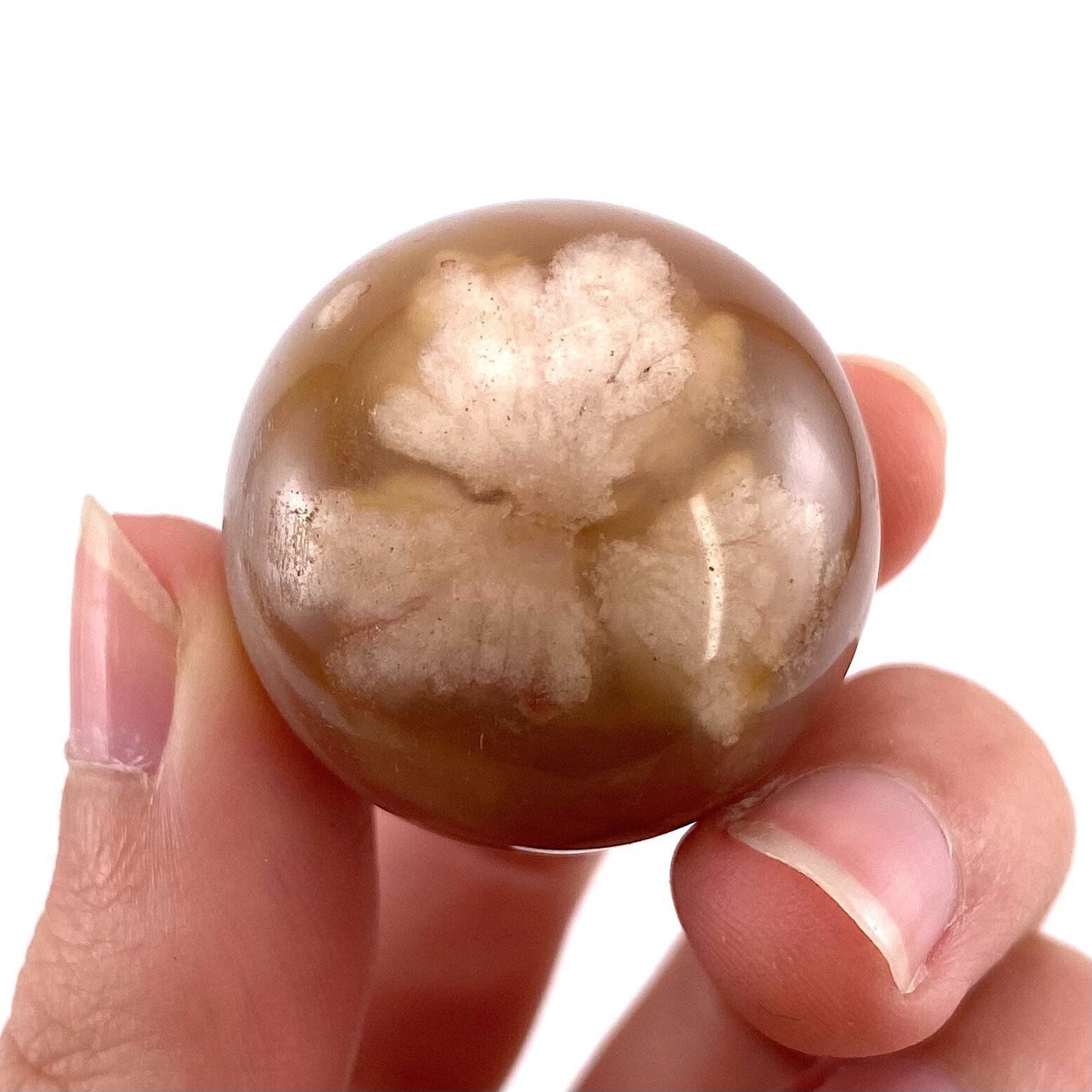 Flower Agate Sphere, crystal ball, agate sphere, flower agate, crystal sphere