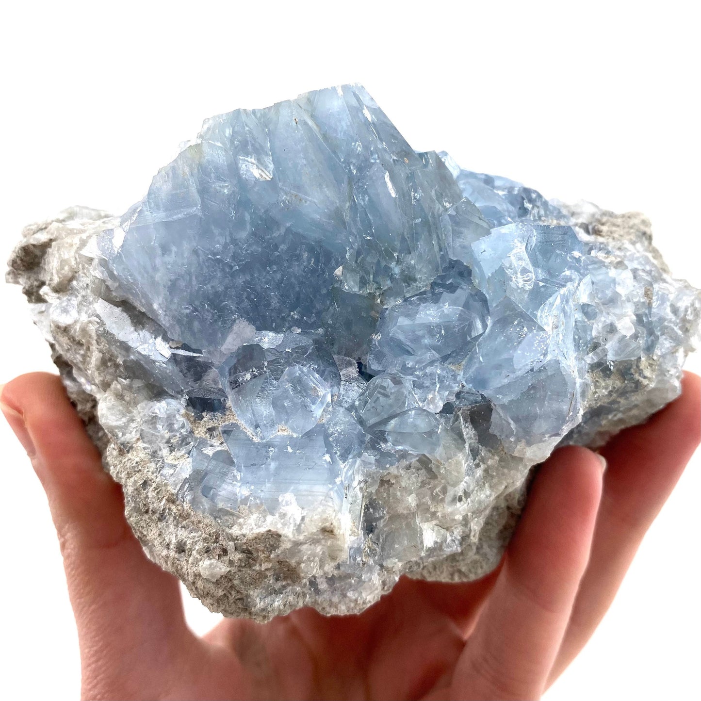 Celestite cluster, raw celestite, celestite geode, celestite crystal, natural celestite, crystal cluster
