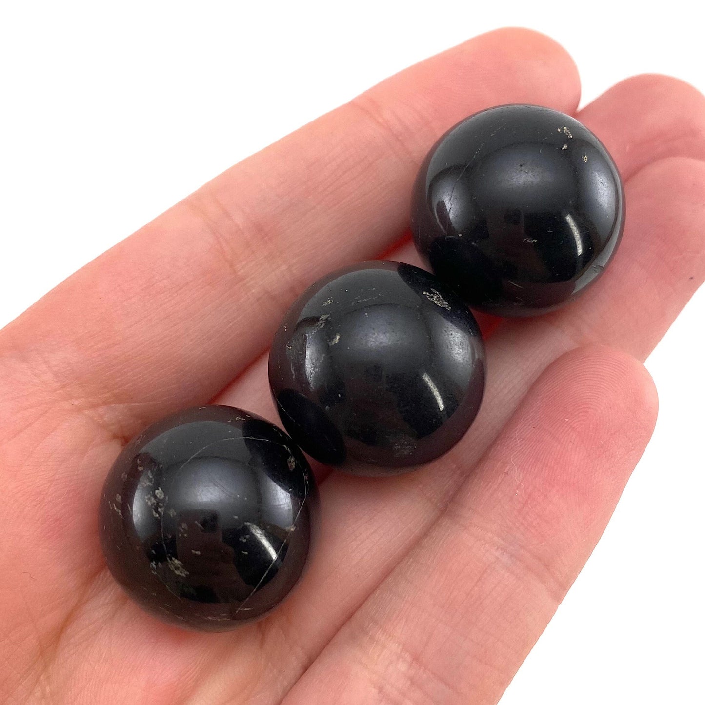 Black Tourmaline Sphere, crystal ball, Black tourmaline sphere, Black tourmaline palm stone, crystal sphere