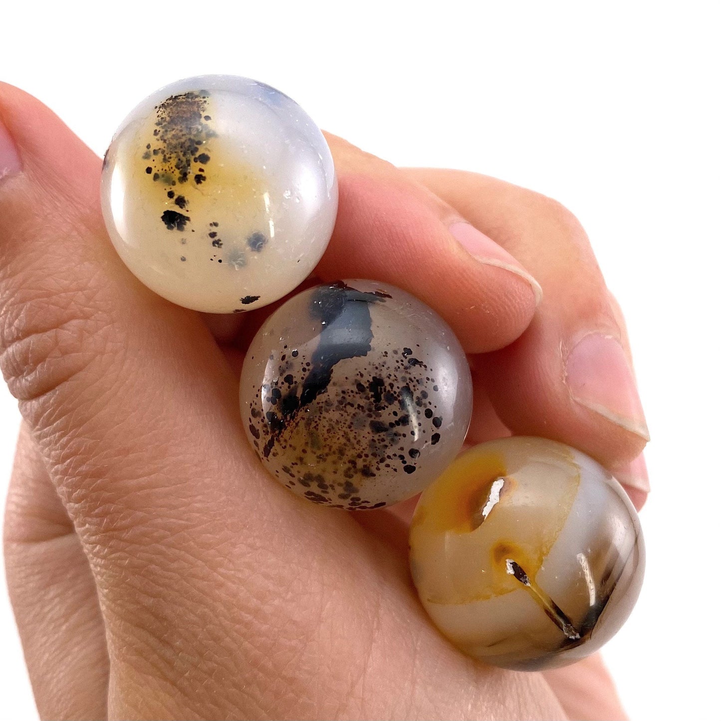 Dendritic Agate Sphere, dendritic agate, crystal ball, crystal sphere, dendritic agate palm stone