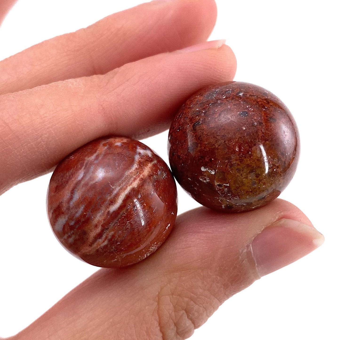 Red Jasper Sphere, crystal ball, red Jasper sphere, jasper palm stone, crystal sphere