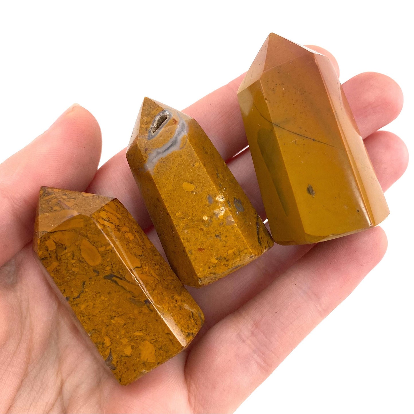 Yellow Jasper Point, yellow jasper tower, crystal point, yellow crystal, yellow jasper, jasper