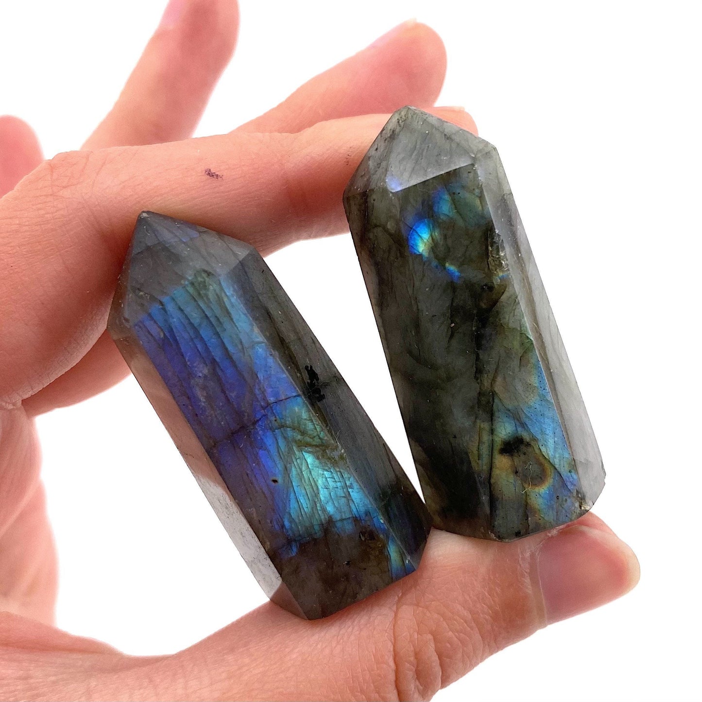 Labradorite Point, labradorite mini tower, crystal point, labradorite crystal, polished labradorite