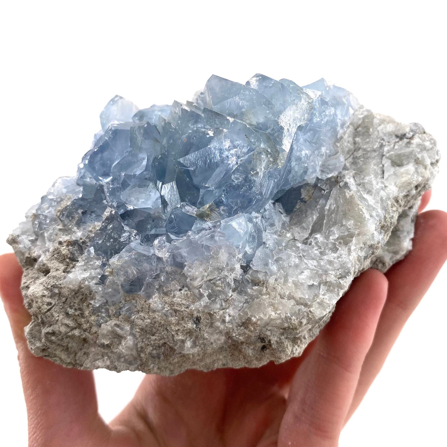 Celestite cluster, raw celestite, celestite geode, celestite crystal, natural celestite, crystal cluster