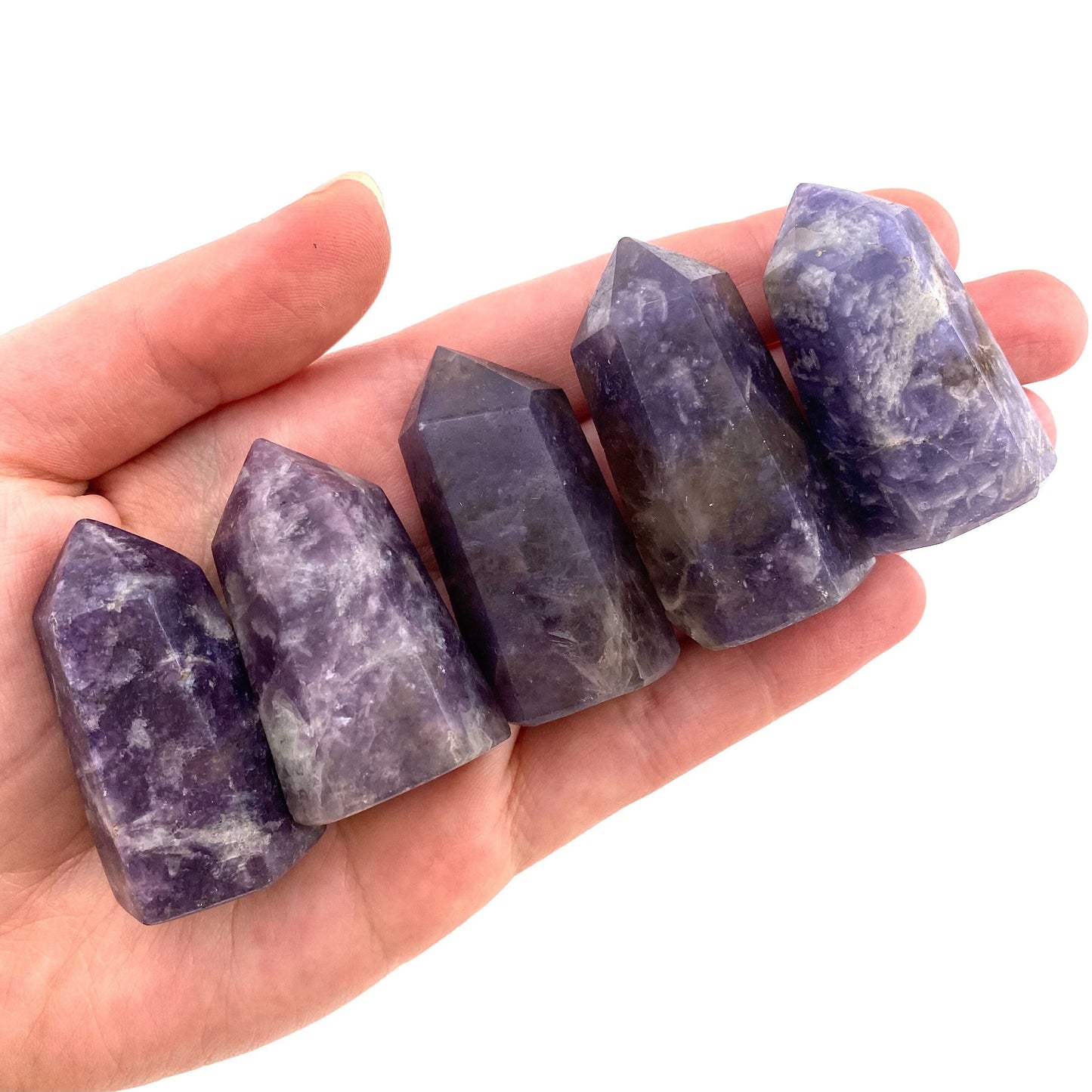 Lepidolite Point, Lepidolite tower, crystal point, purple crystal, purple lepidolite, lepidolite crystal