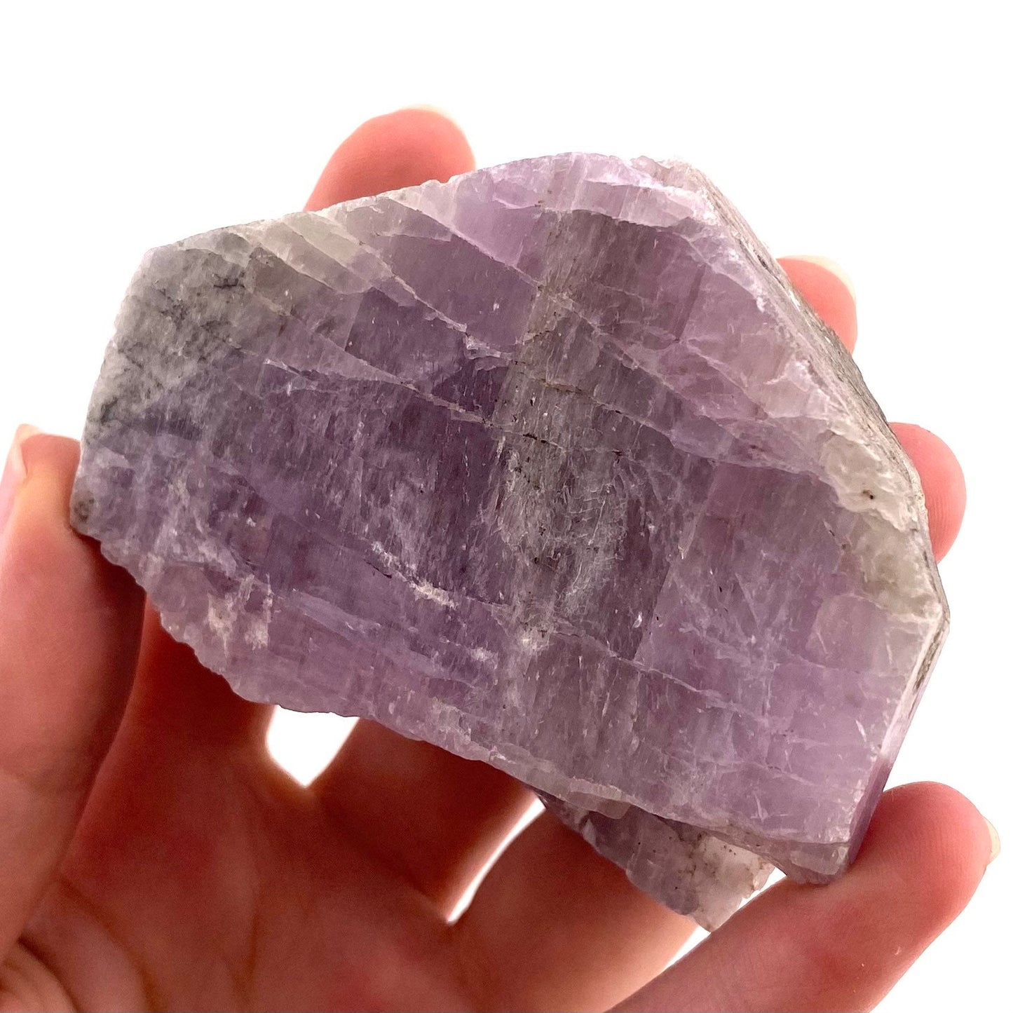 Lavender Kunzite (Pakistan), pink kunzite specimen, spodumene, kunzite crystal, raw kunzite, mineral specimen