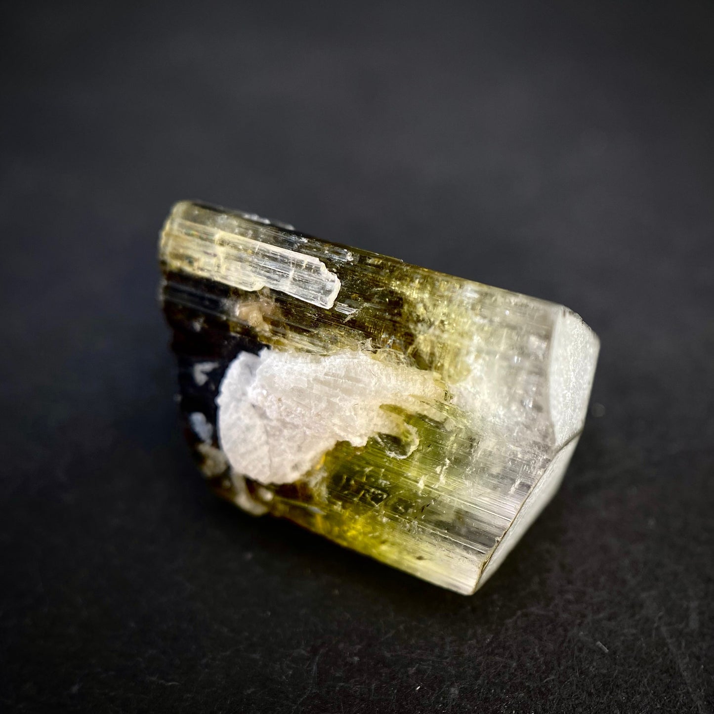 Green Elbaite Tourmaline (Pakistan), raw tourmaline, watermelon tourmaline, pink tourmaline, green tourmaline, tourmaline crystal